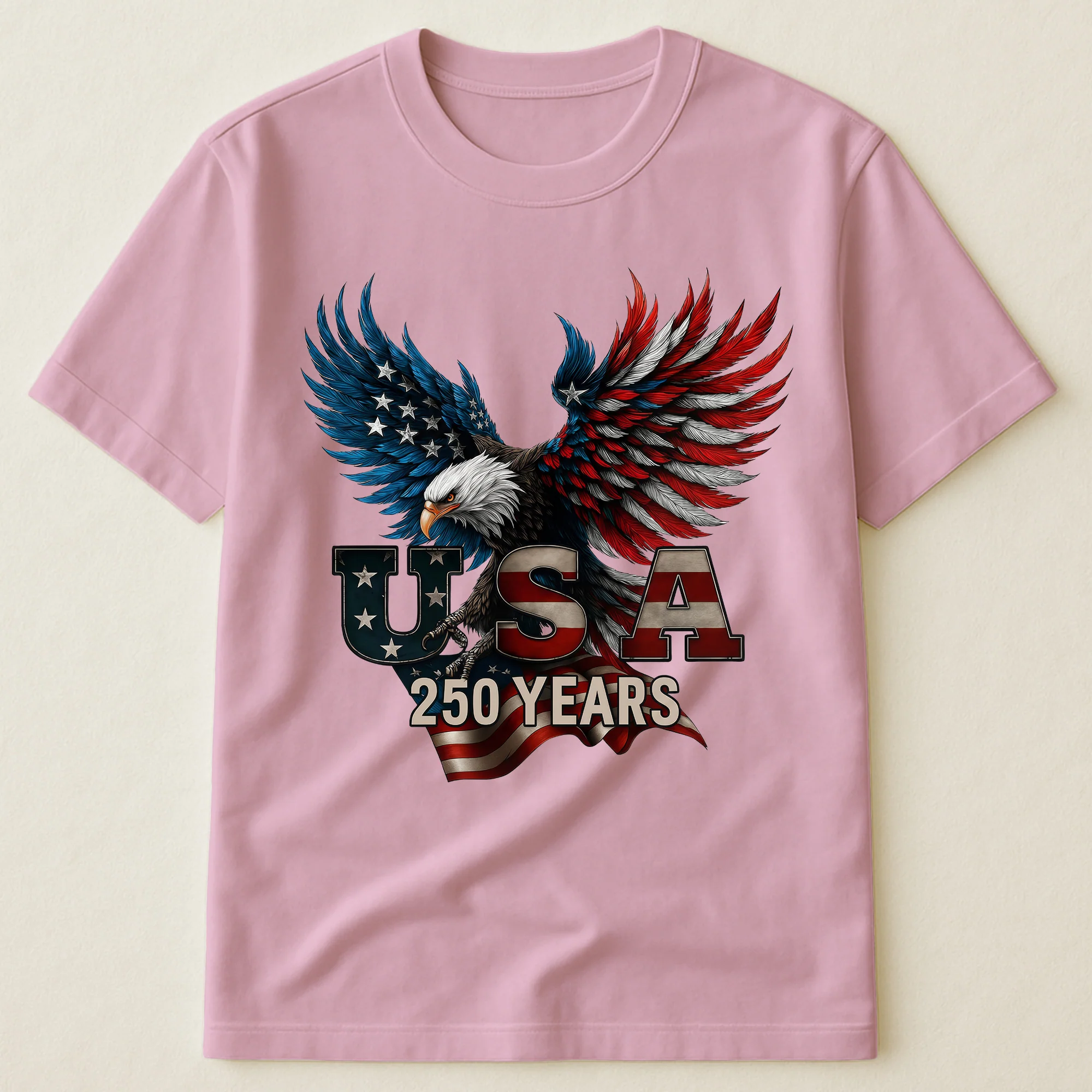 USA 250 Years Majestic Eagle - Shirt - Image 15