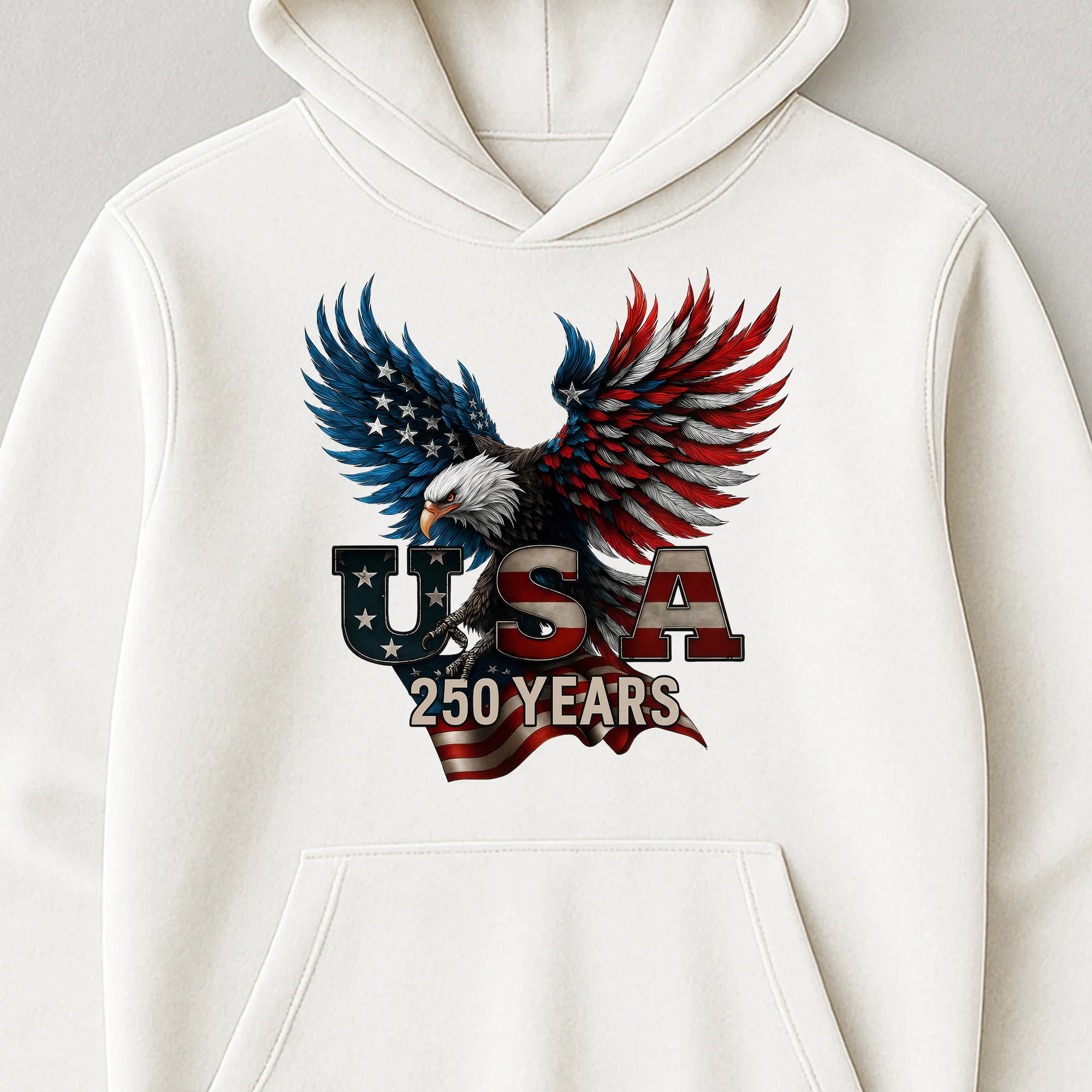USA 250 Years Majestic Eagle - Shirt - Image 8