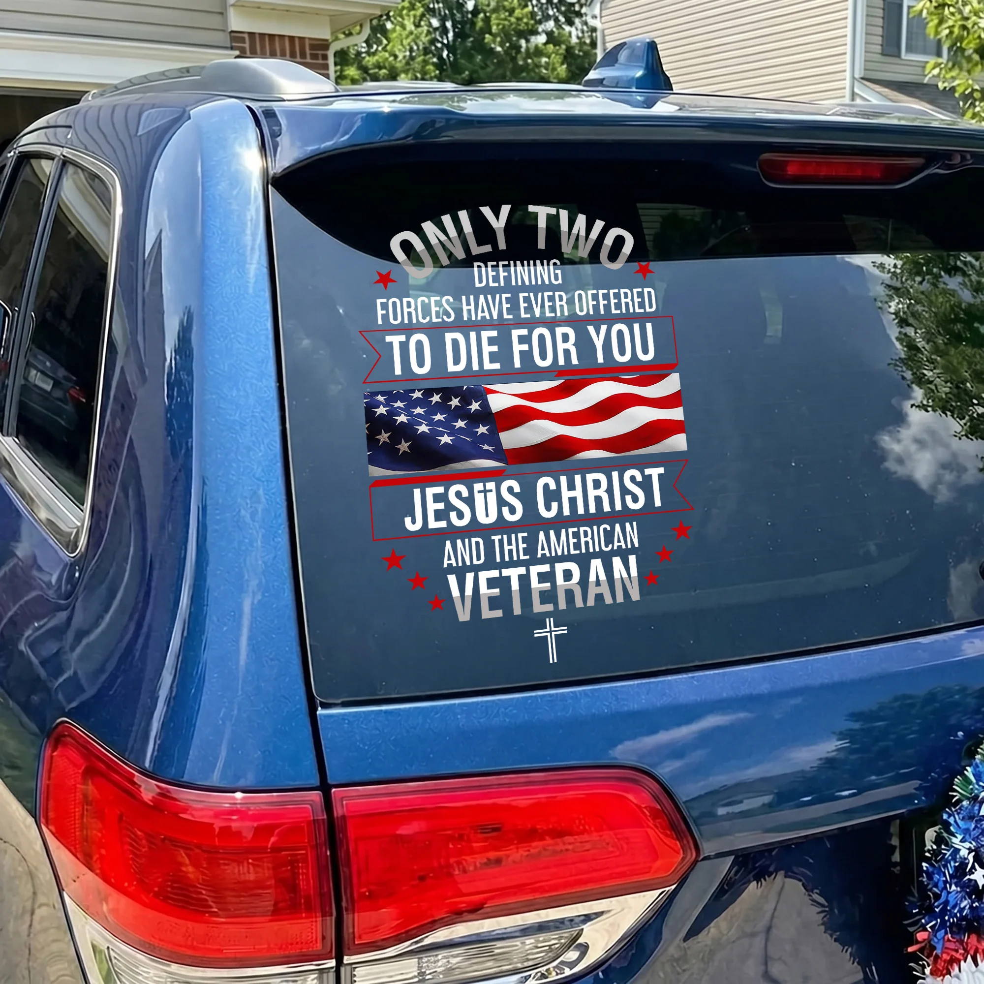 Veteran Memorial 250 Years Of Freedom Military Tribute - Personalized Decal - Image 2