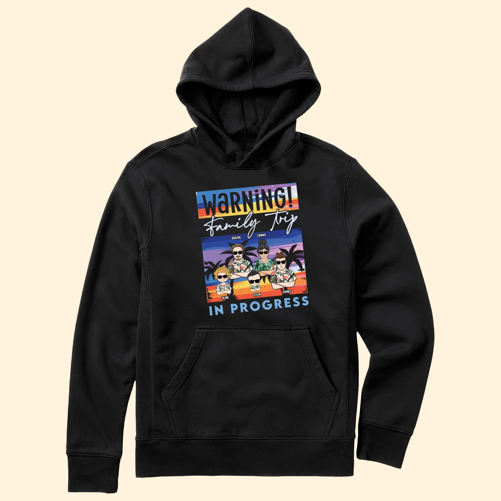 Warning, Family Trip Is Coming - Personalized Shirt - Image 5