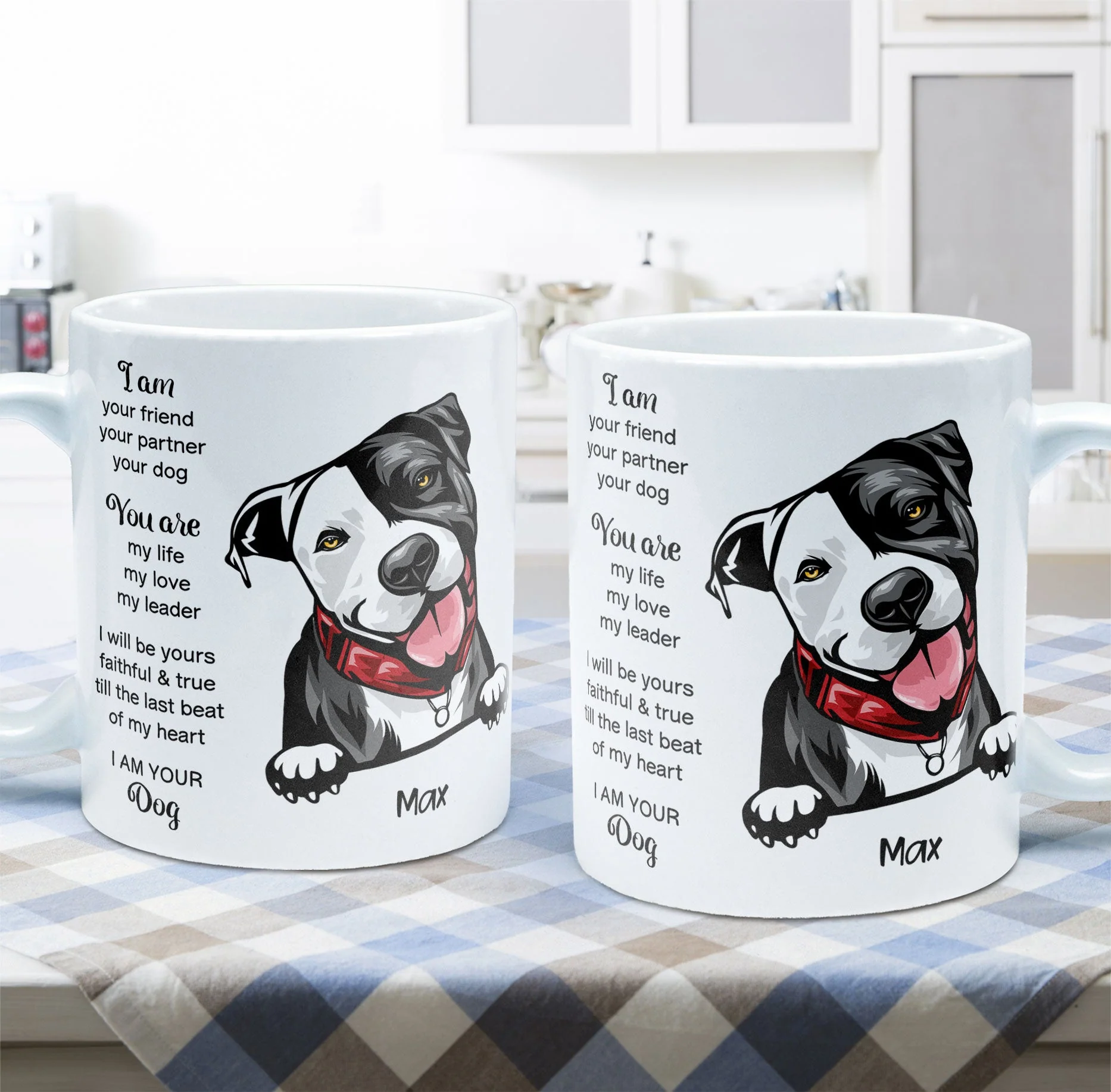 We Are Your Cats/Dogs - Personalized Mug - Image 4