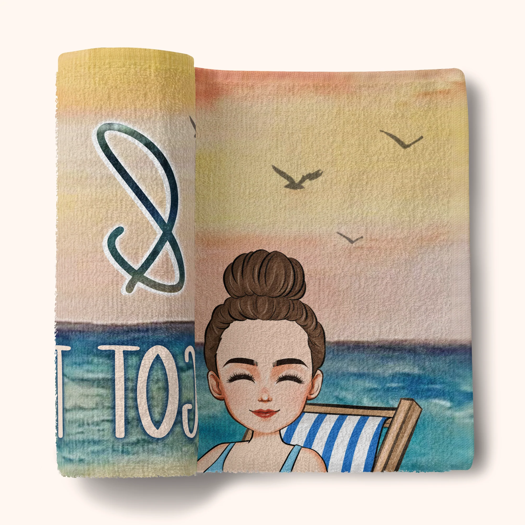 We Got This - Personalized Beach Towel - Image 3
