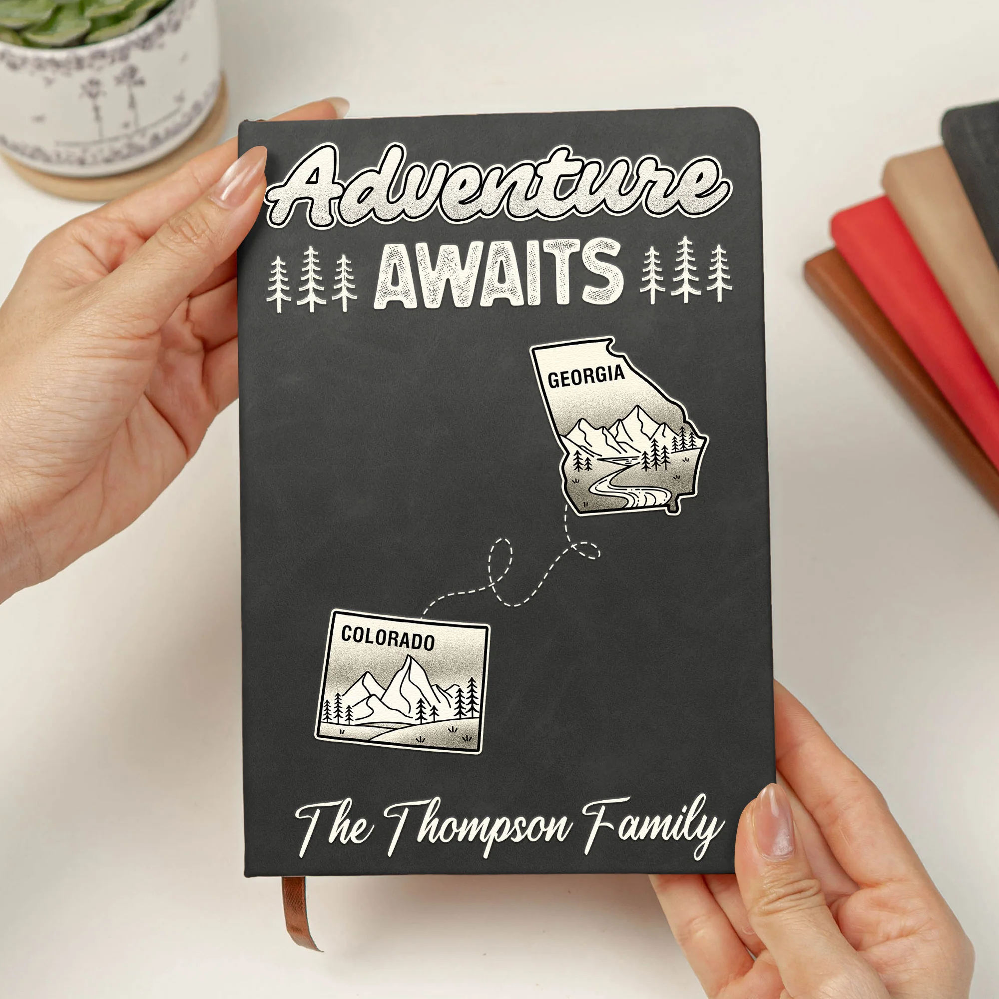 We Haven't Been Everywhere But It's On Our List - Personalized Journal - Image 2