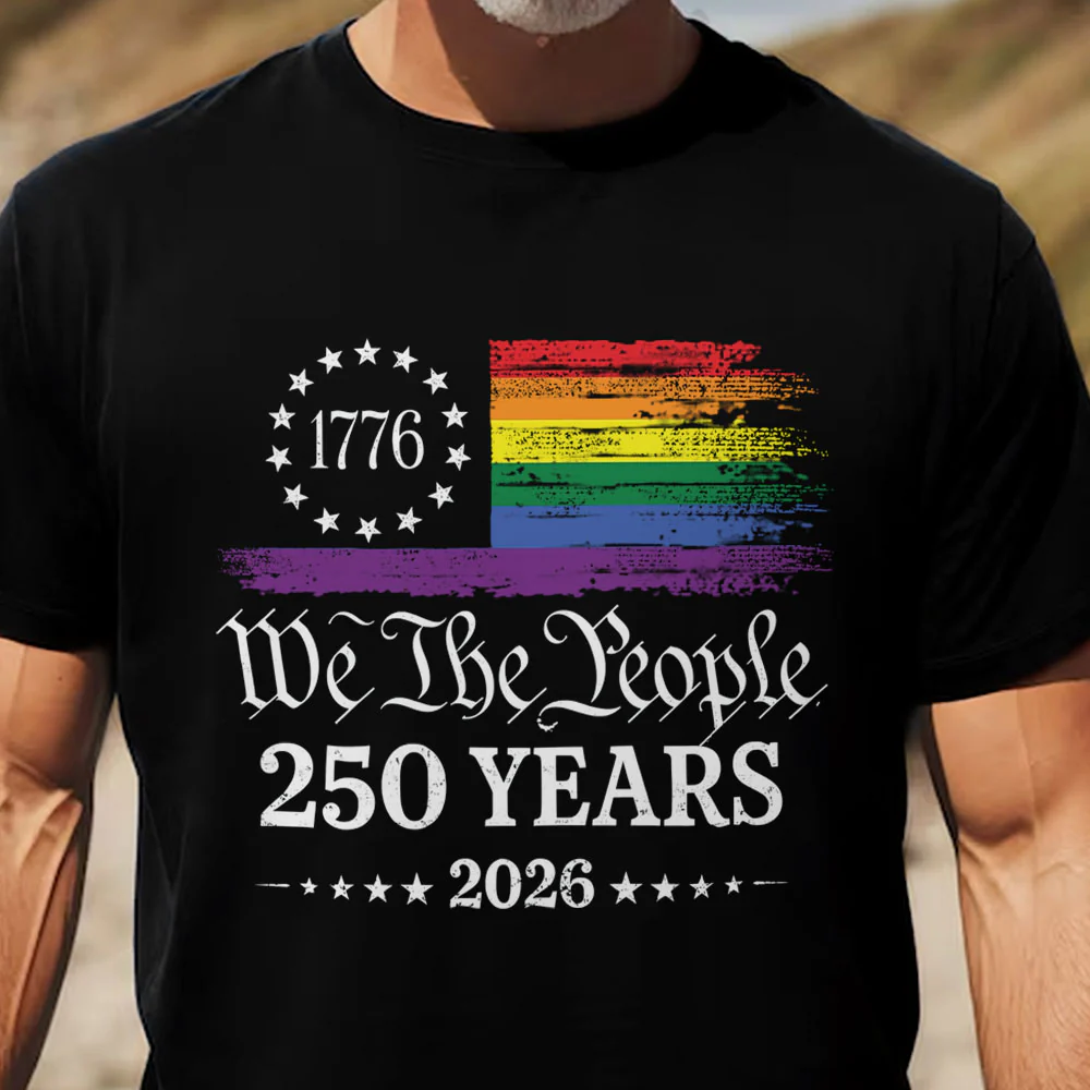 We The People 250 Years LGBTQ+ Edition - Shirt - Image 2