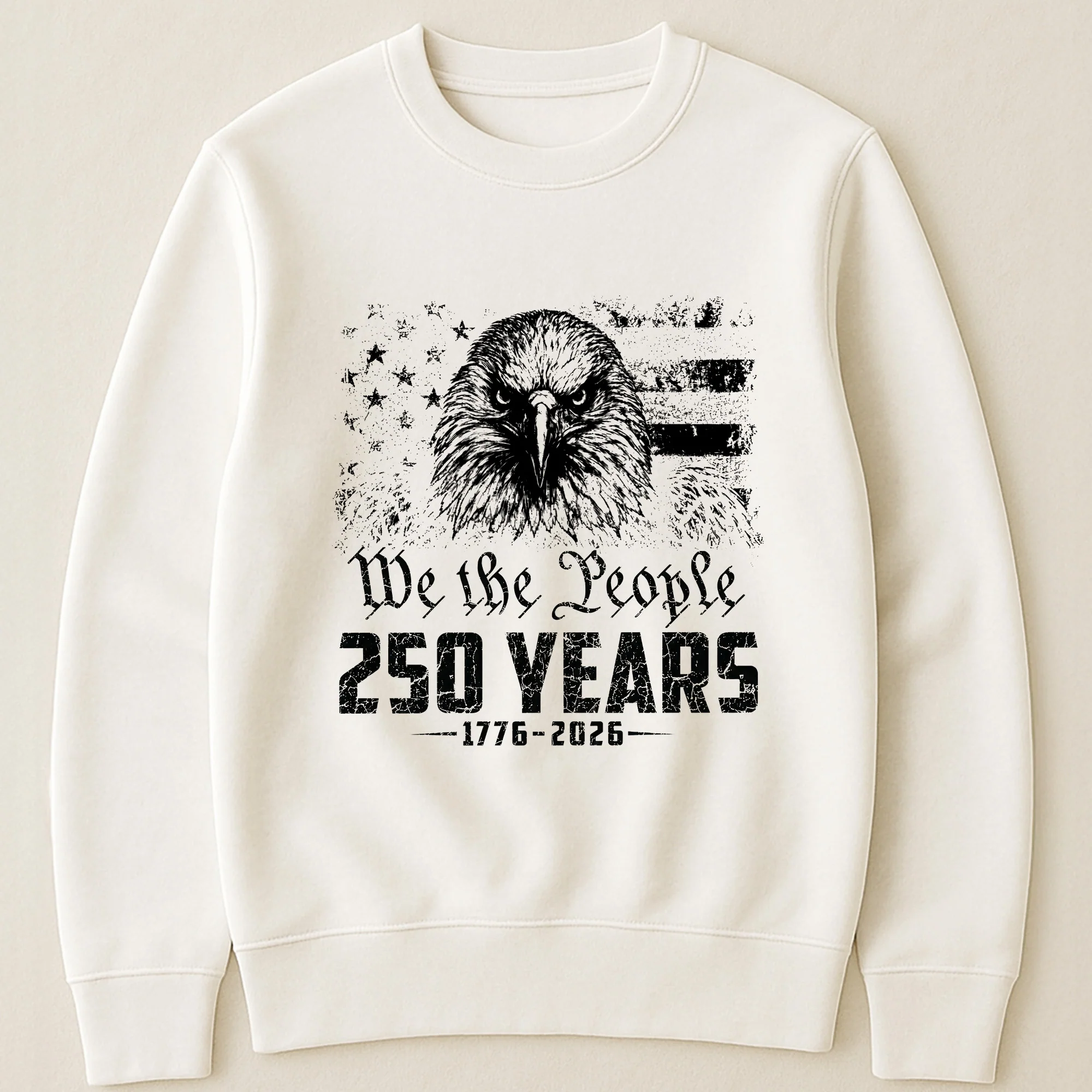 We The People Eagel Monochrome - Shirt - Image 14