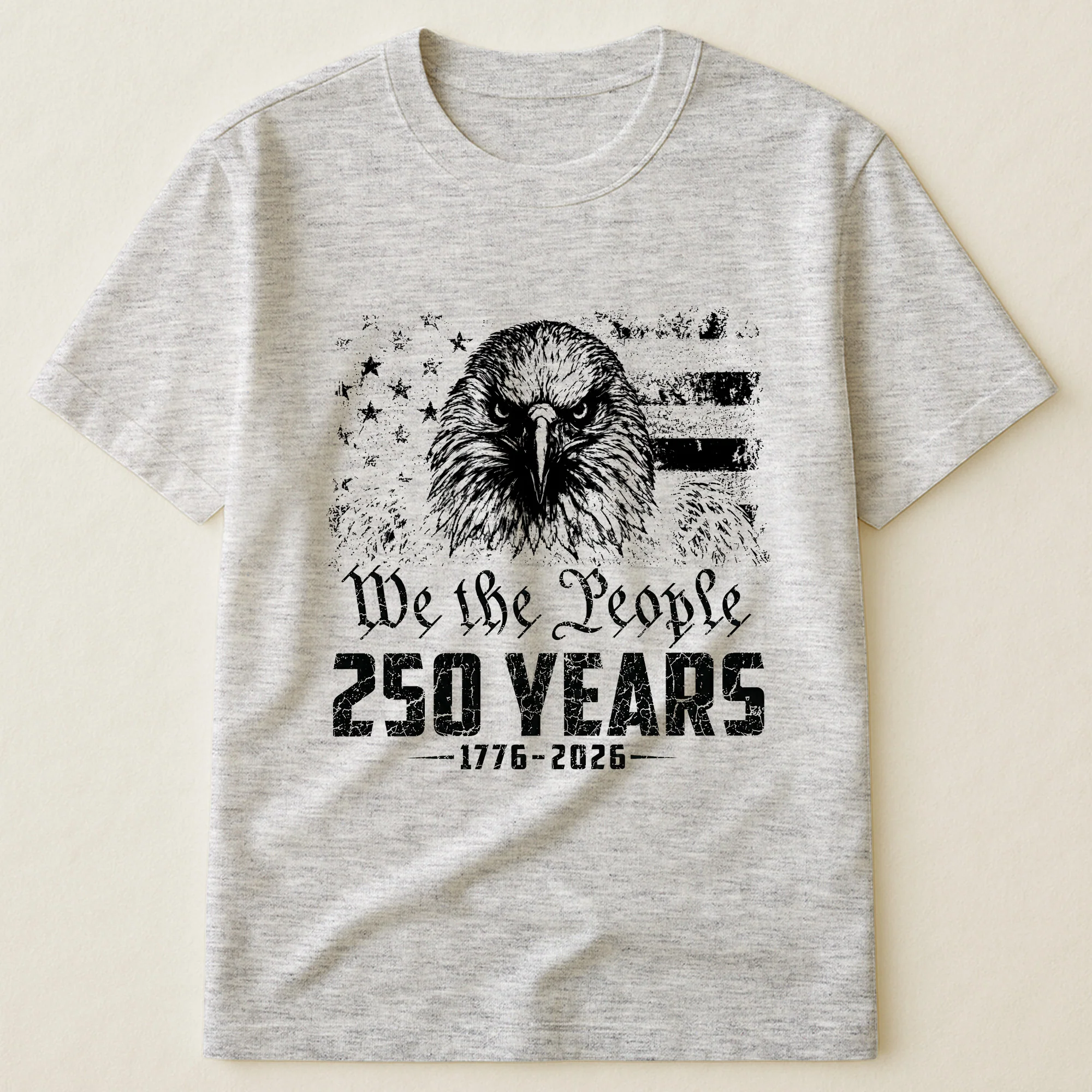 We The People Eagel Monochrome - Shirt - Image 5