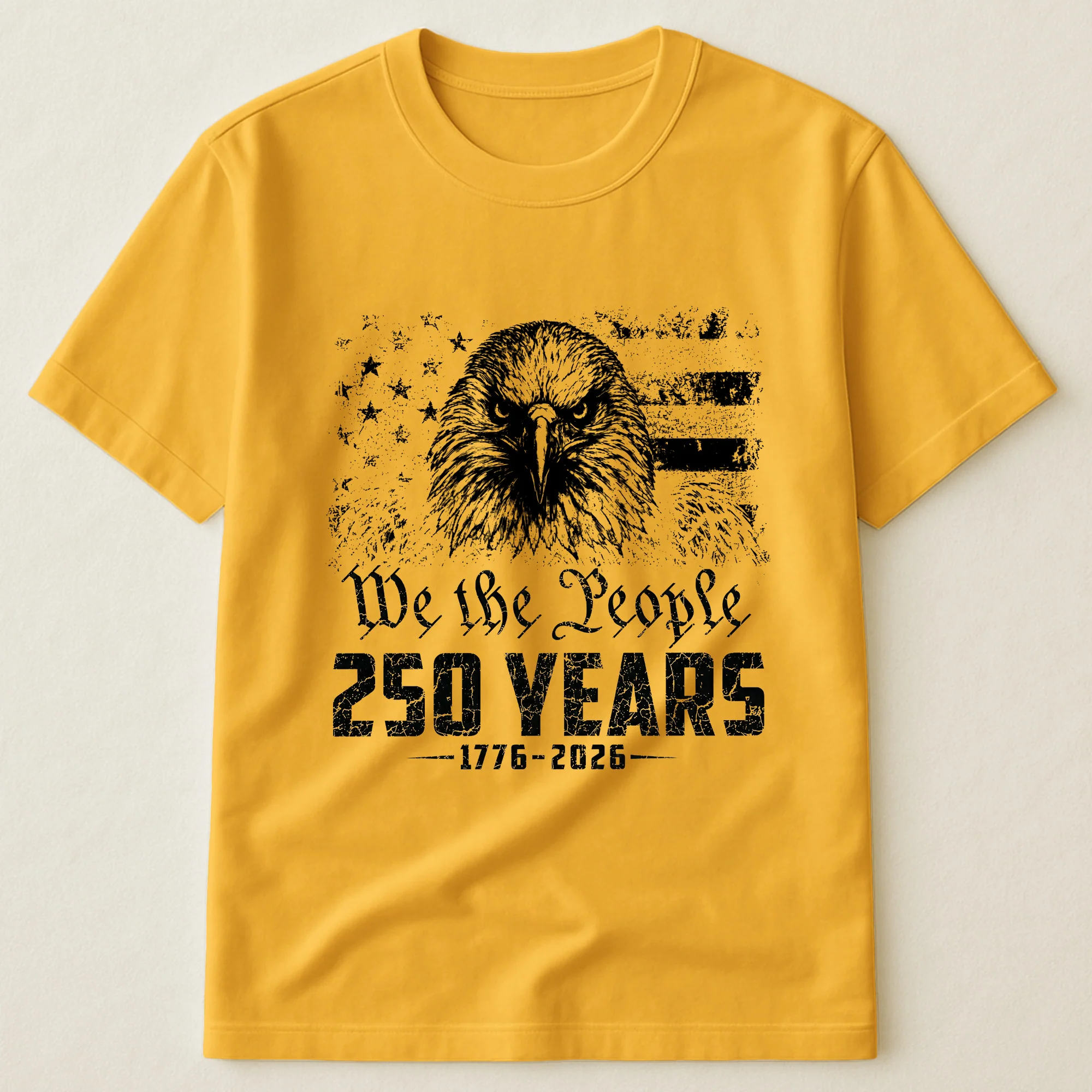 We The People Eagel Monochrome - Shirt - Image 8