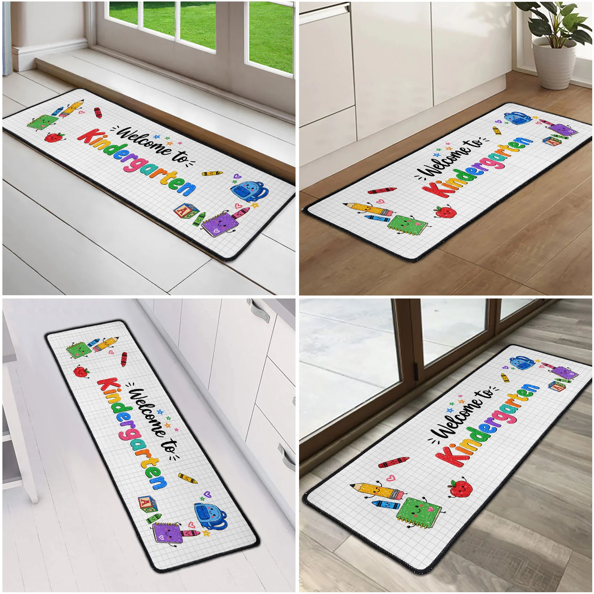 Welcome Class First Day Of School - Personalized Runner Rug - Image 5