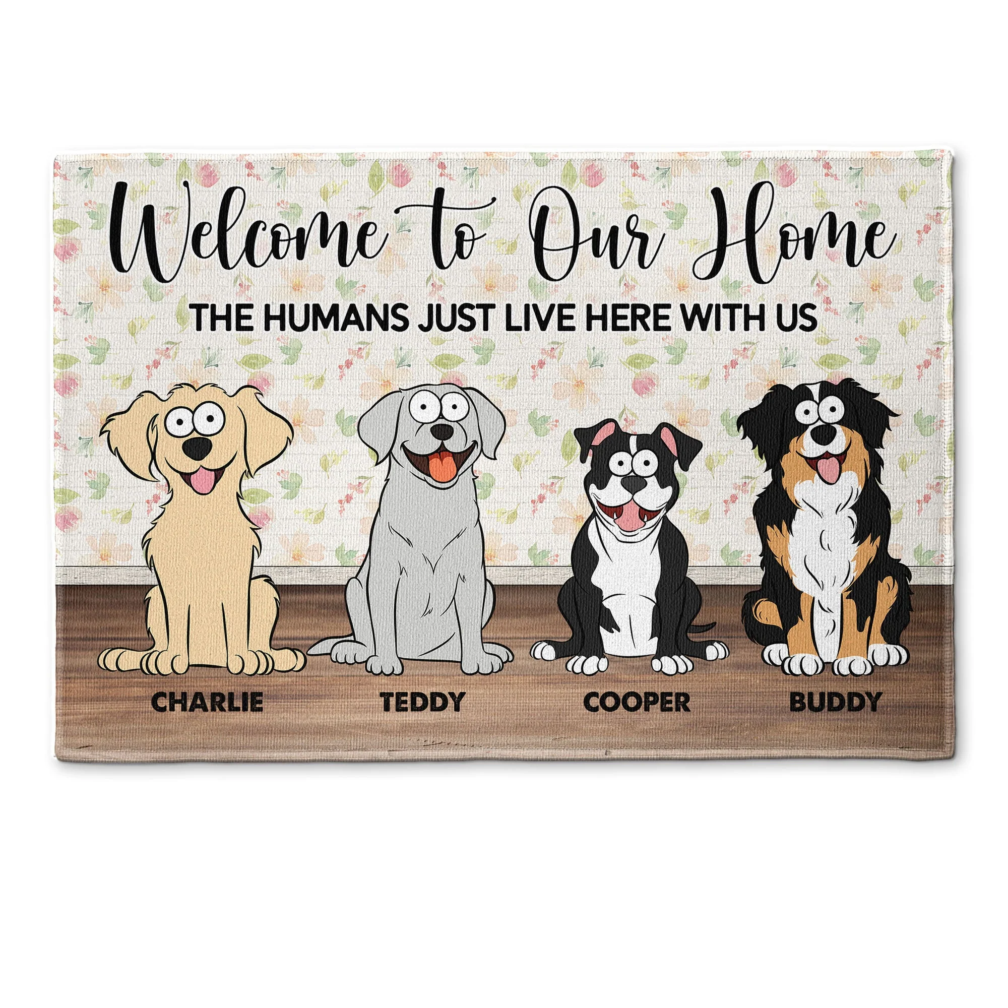 Welcome To Our Home - Personalized Doormat - Image 4