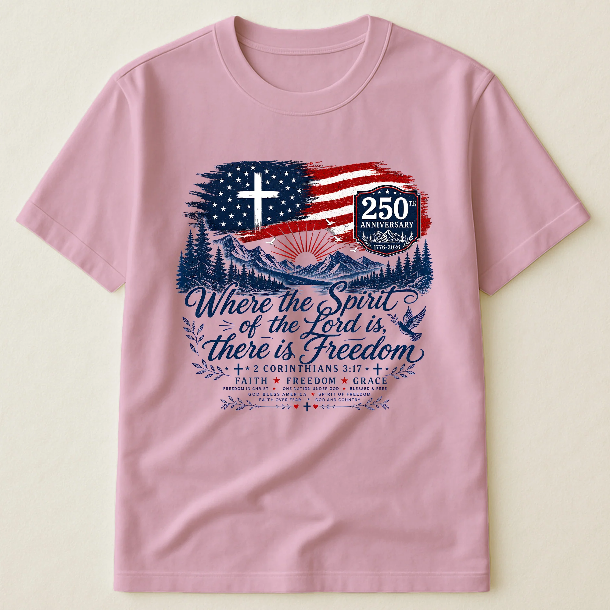 Where The Spirit Of The Lord Is, There Is Freedom - Shirt - Image 10