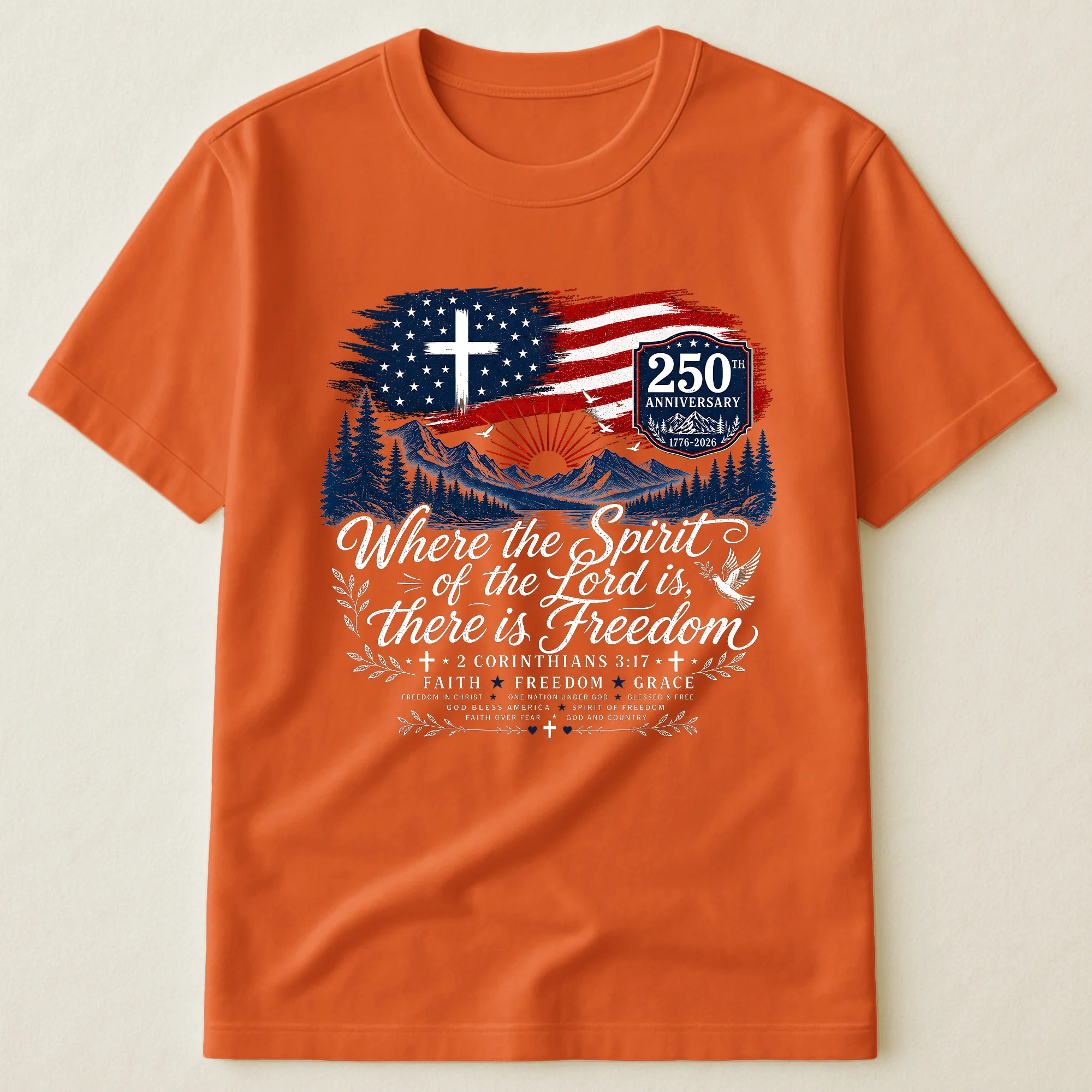 Where The Spirit Of The Lord Is, There Is Freedom - Shirt - Image 13