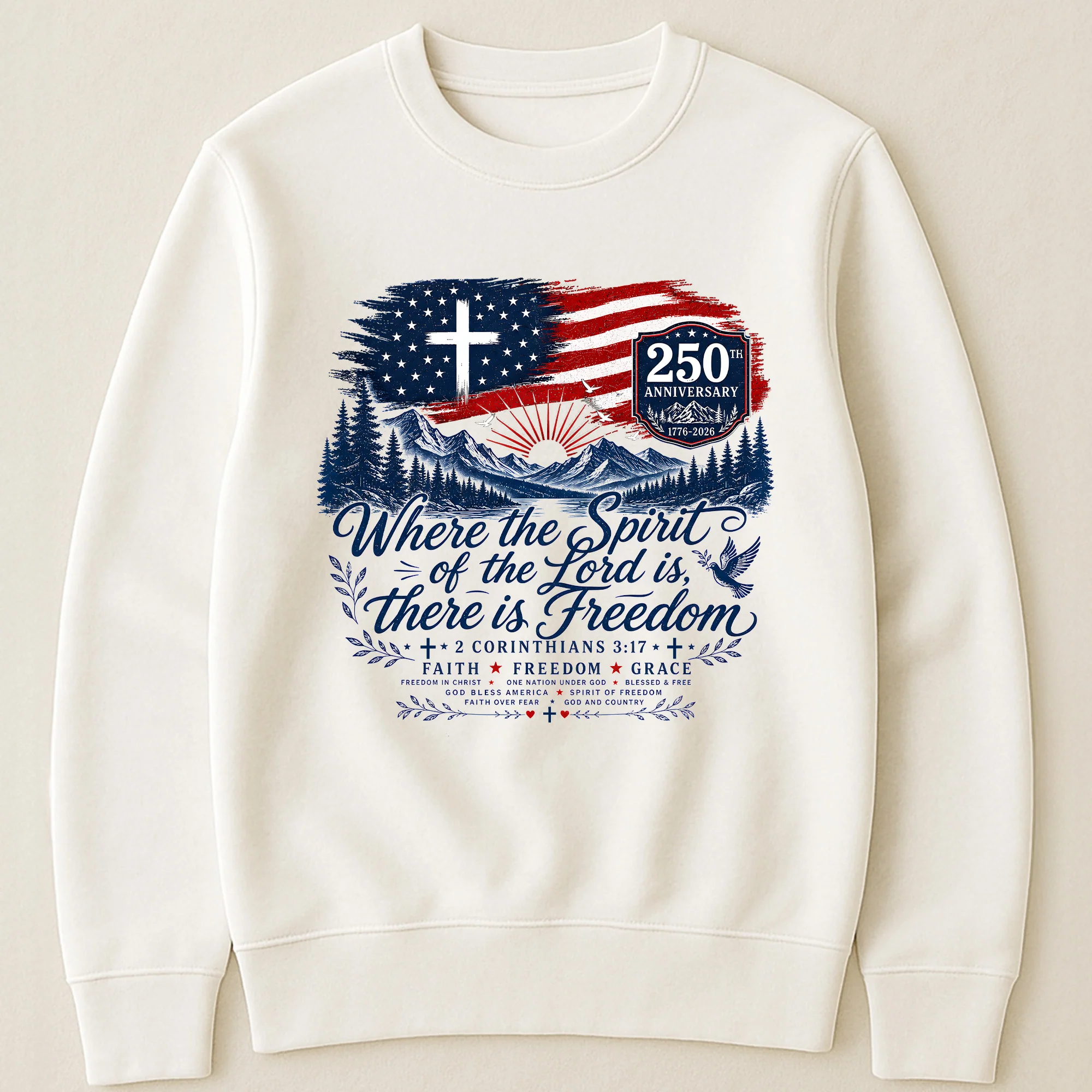 Where The Spirit Of The Lord Is, There Is Freedom - Shirt - Image 18