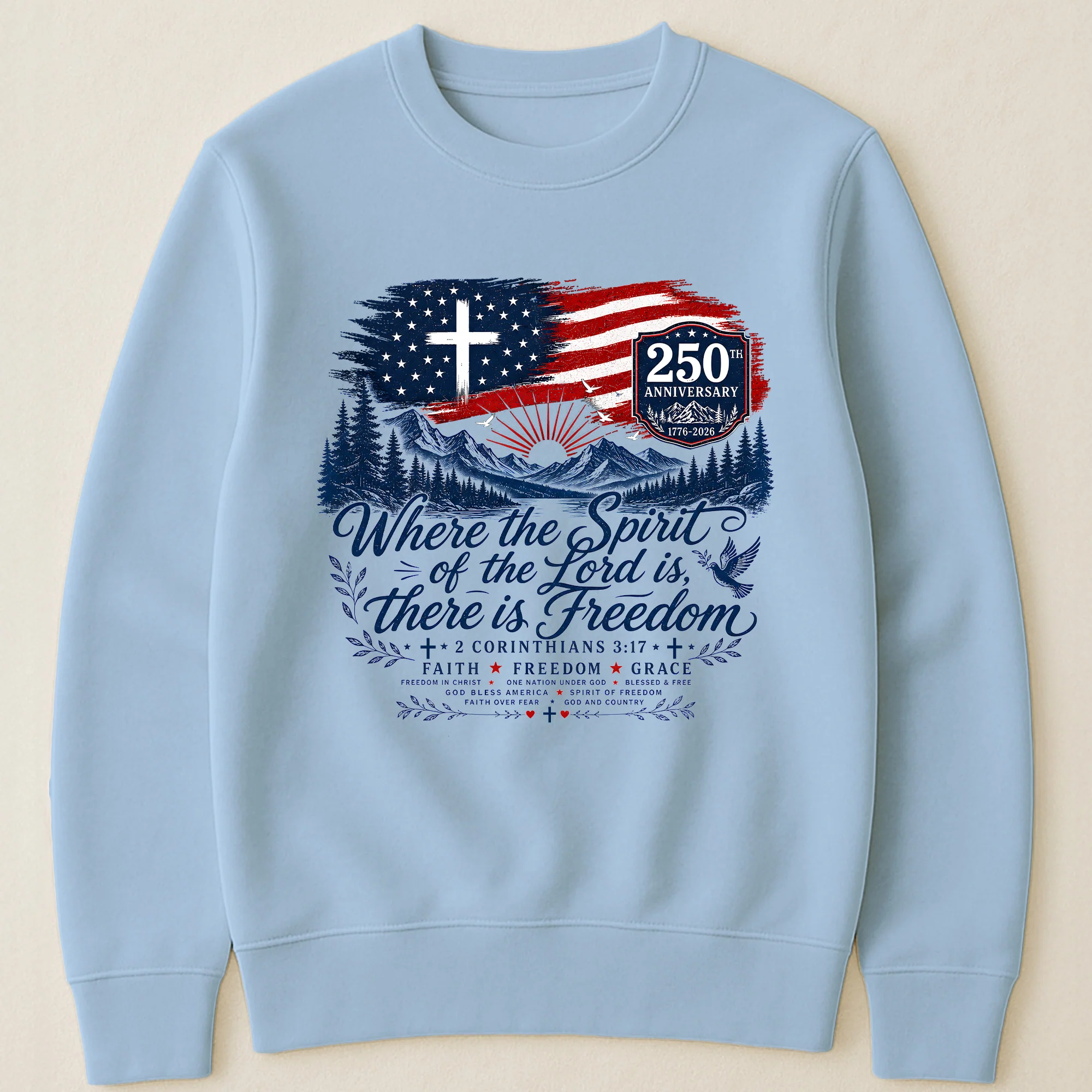 Where The Spirit Of The Lord Is, There Is Freedom - Shirt - Image 21