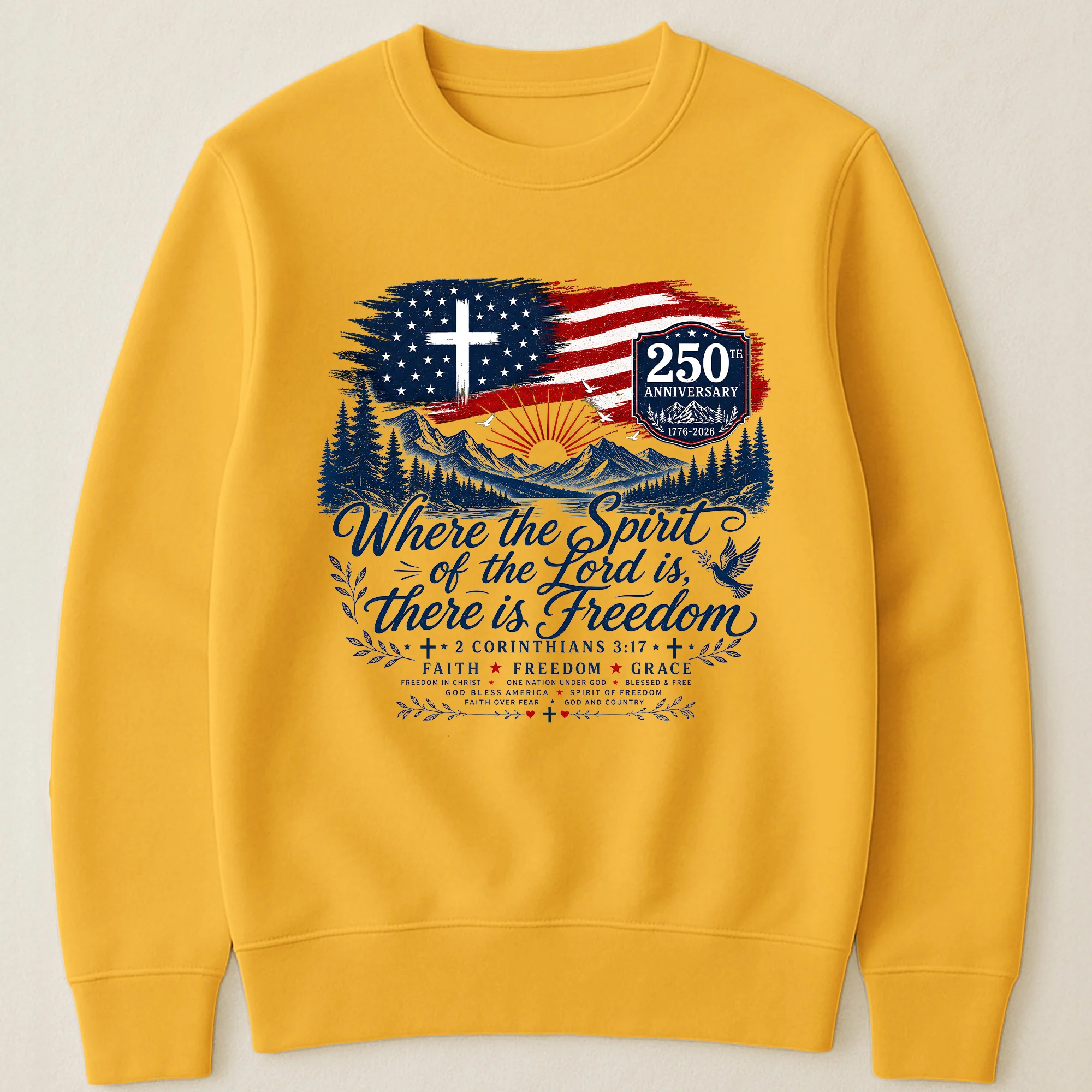 Where The Spirit Of The Lord Is, There Is Freedom - Shirt - Image 22