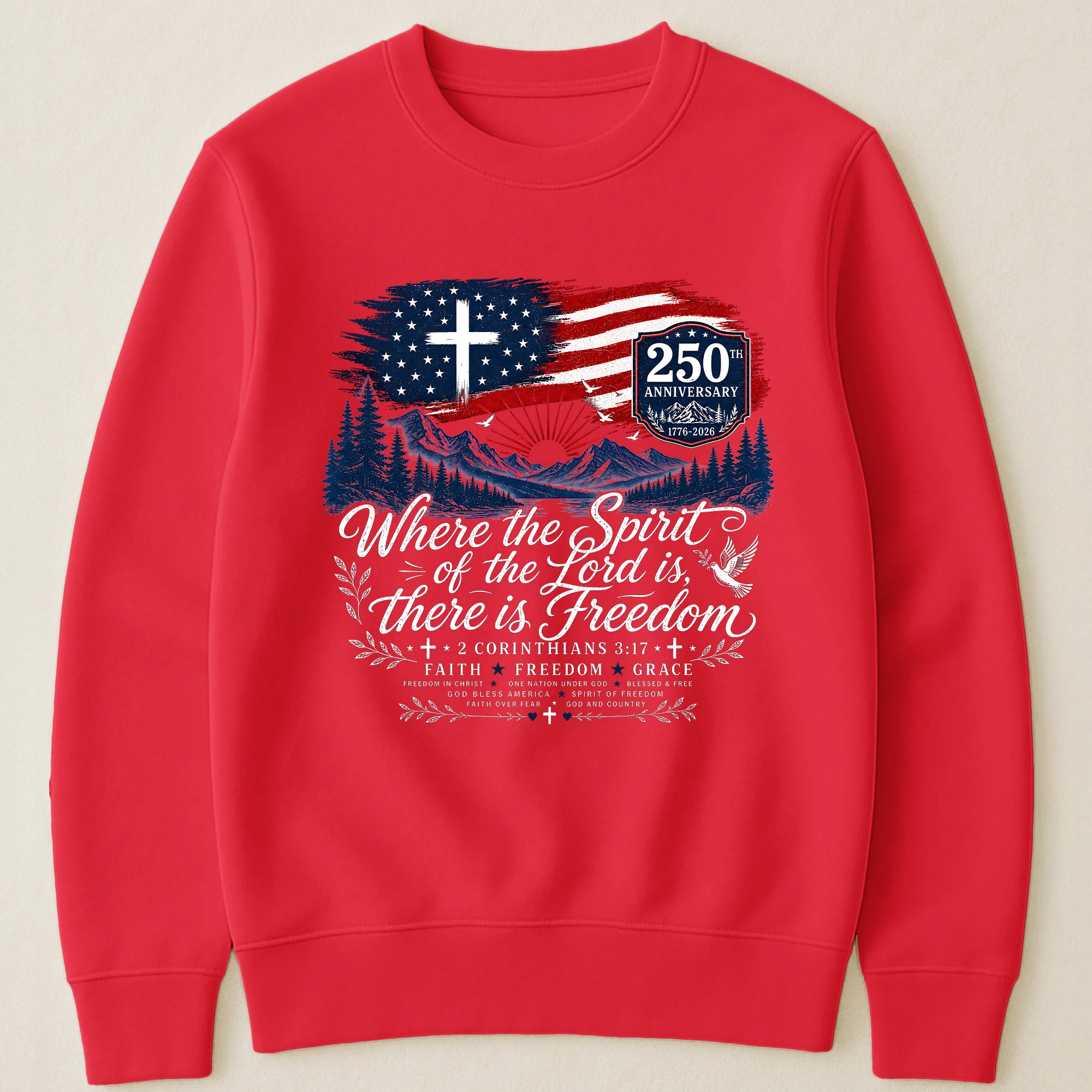Where The Spirit Of The Lord Is, There Is Freedom - Shirt - Image 24