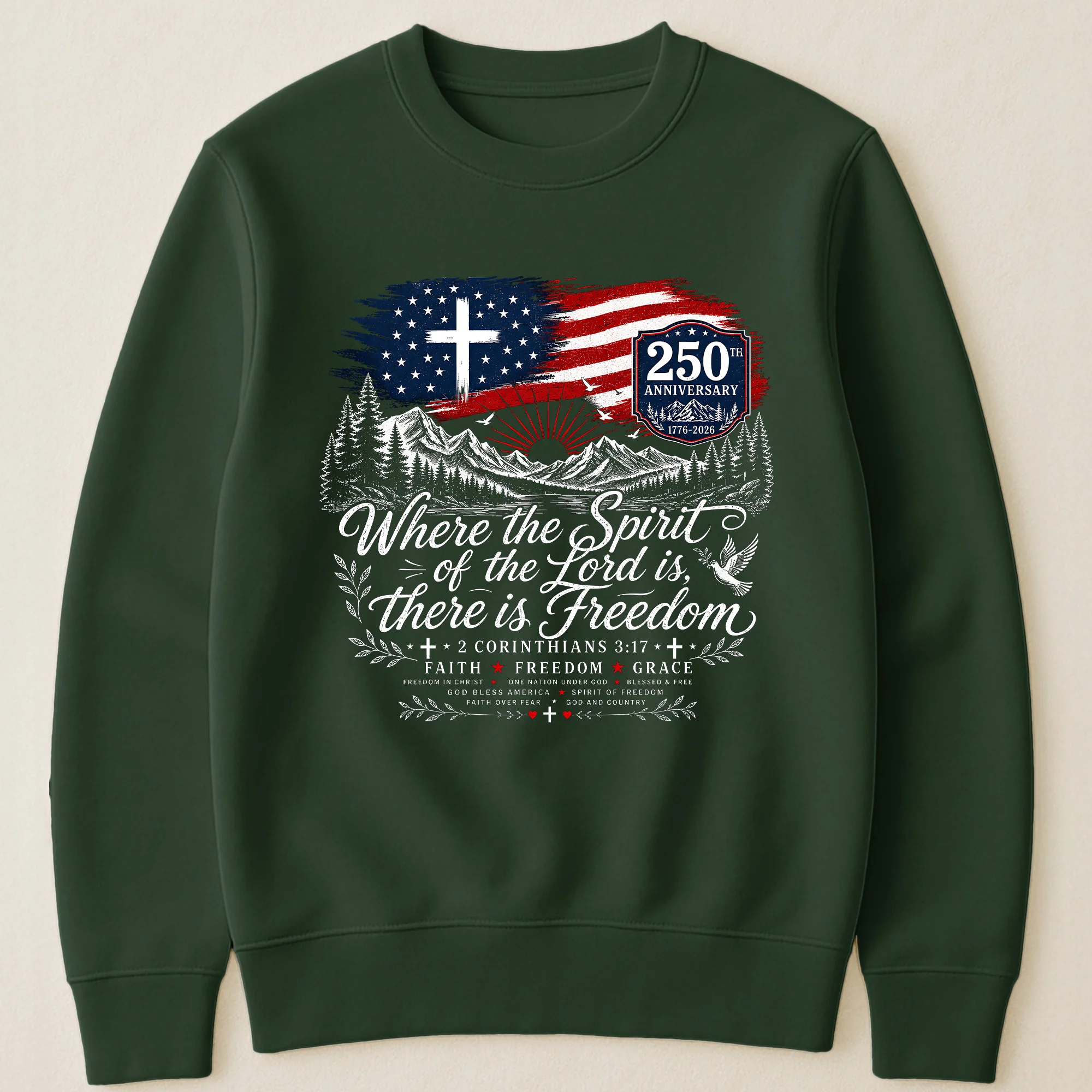 Where The Spirit Of The Lord Is, There Is Freedom - Shirt - Image 26
