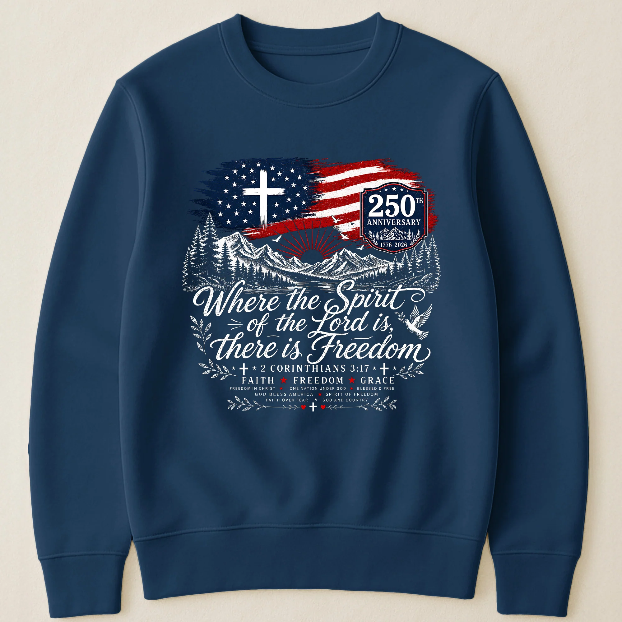 Where The Spirit Of The Lord Is, There Is Freedom - Shirt - Image 27