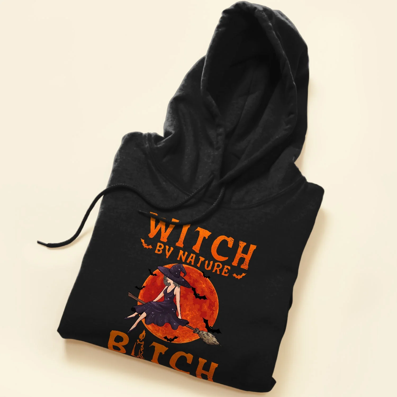 Witch By Nature, B*tch By Choice - Personalized Shirt - Halloween Gift For Witches - Image 5