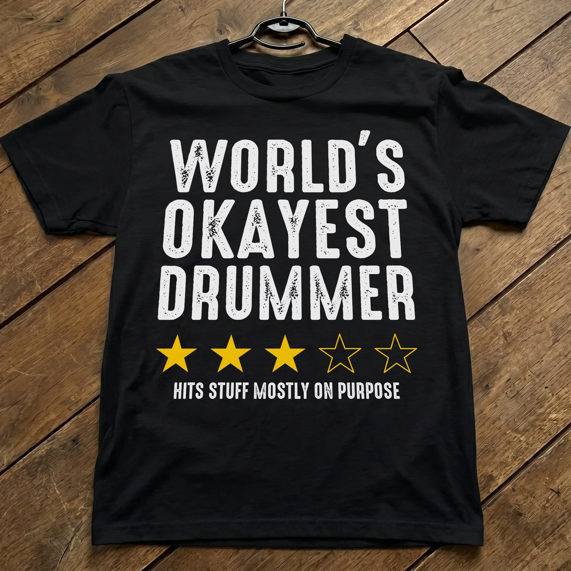 World's Okayest Guitarist, Musician - Personalized Shirt - Image 4