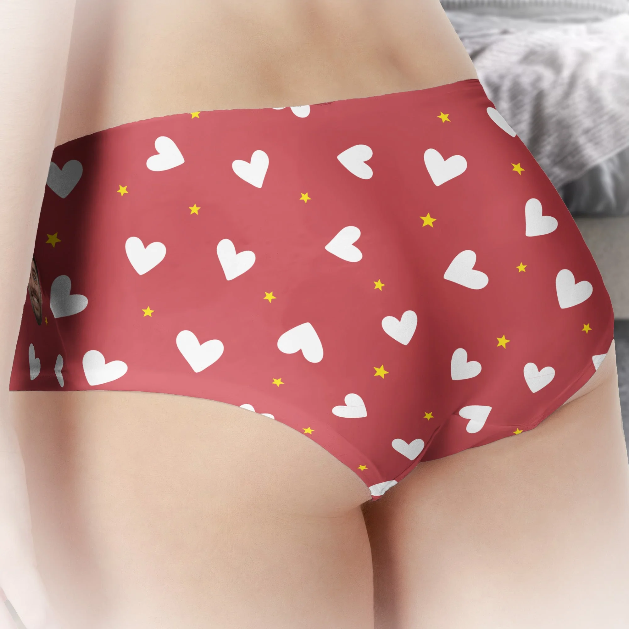 Would Bang Again Would Eat Again Naughty Couples - Personalized Photo Couple Matching Underwear - Image 4