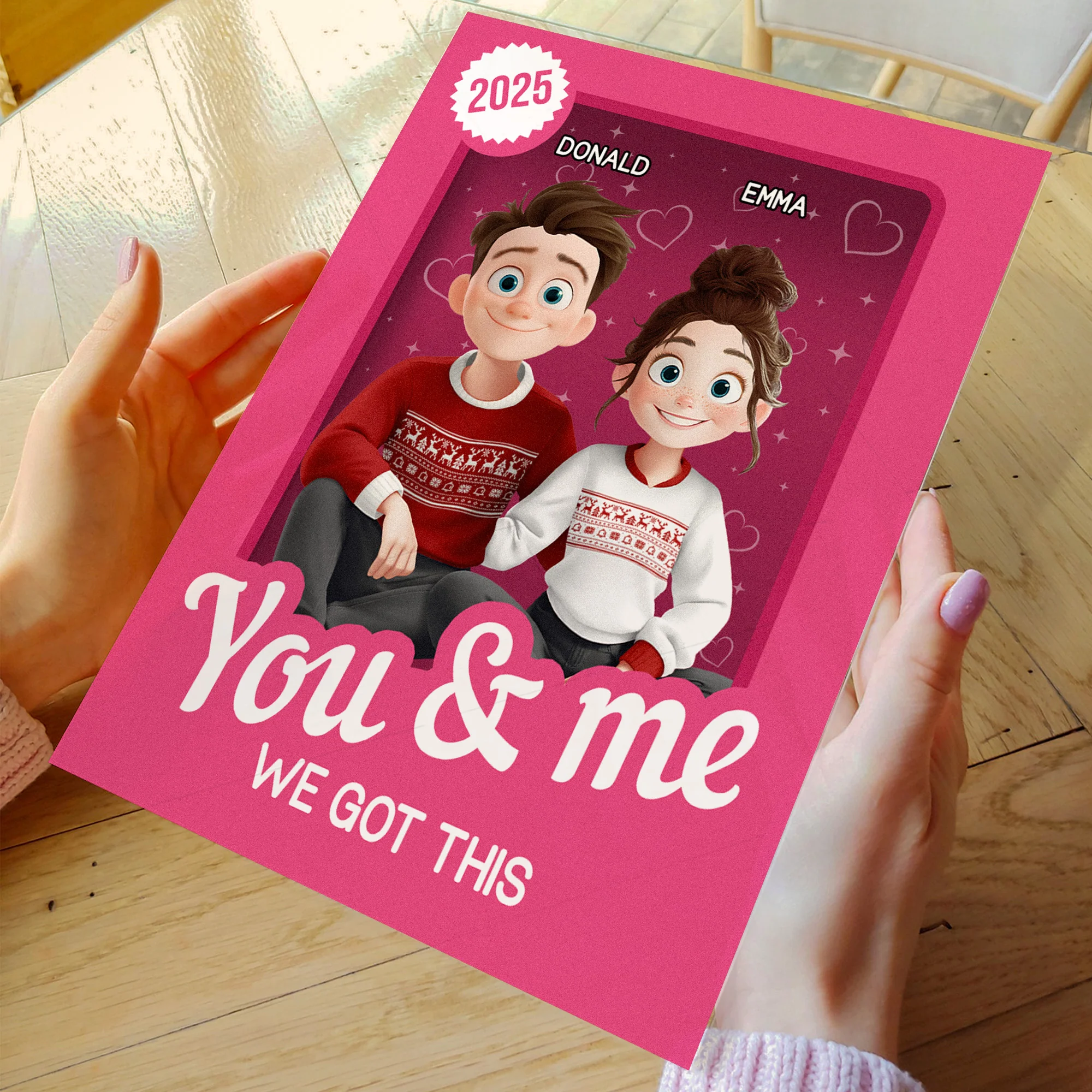 You And Me We Got This Toy Box - Personalized Acrylic Plaque - Image 2