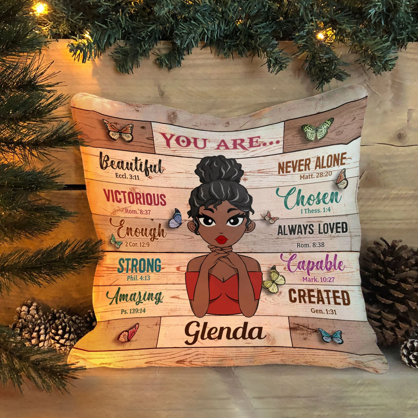 You Are Amazing - Personalized Pillow (Insert Included) - Image 2
