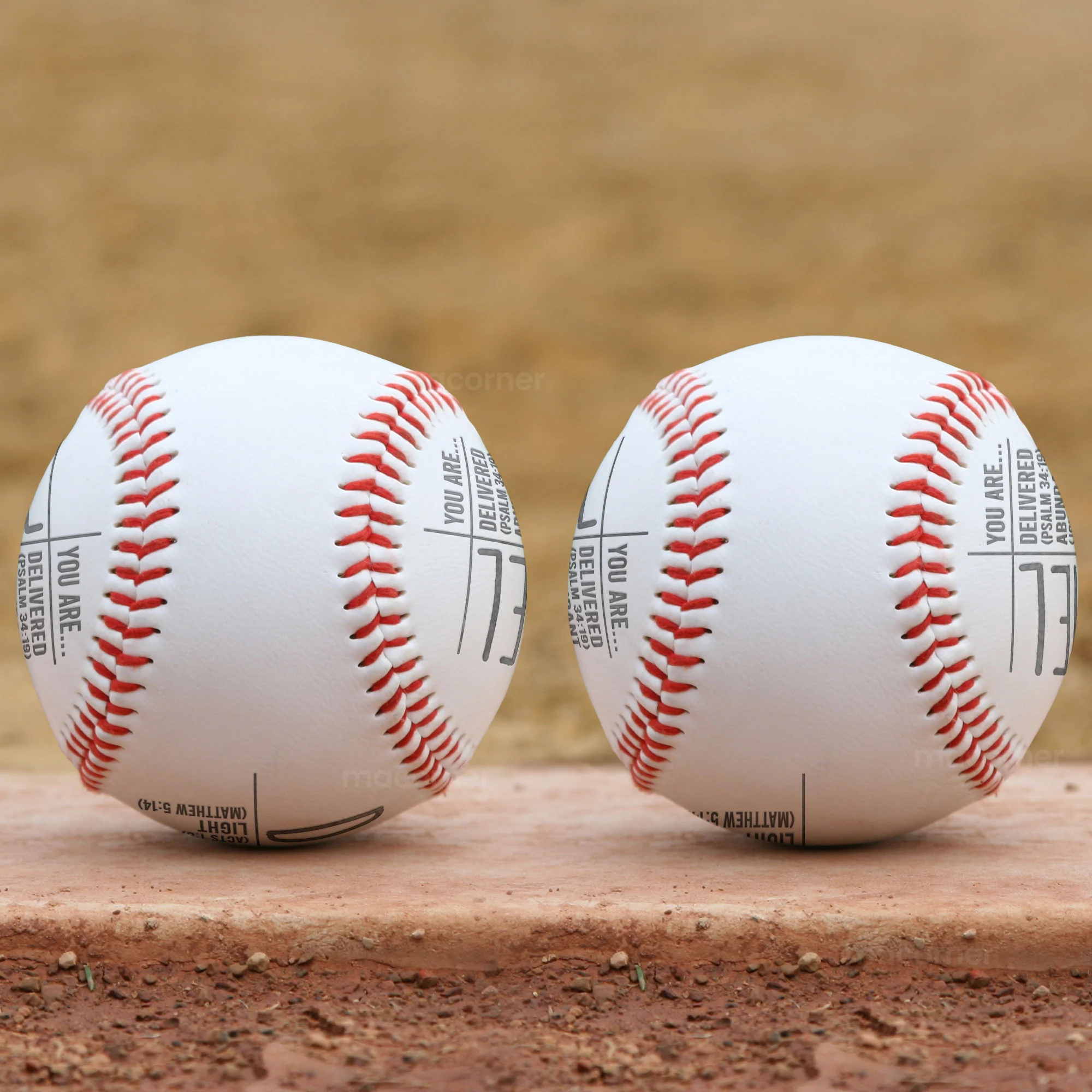 You Are Custom Name Bible Verses - Personalized Baseball - Image 3
