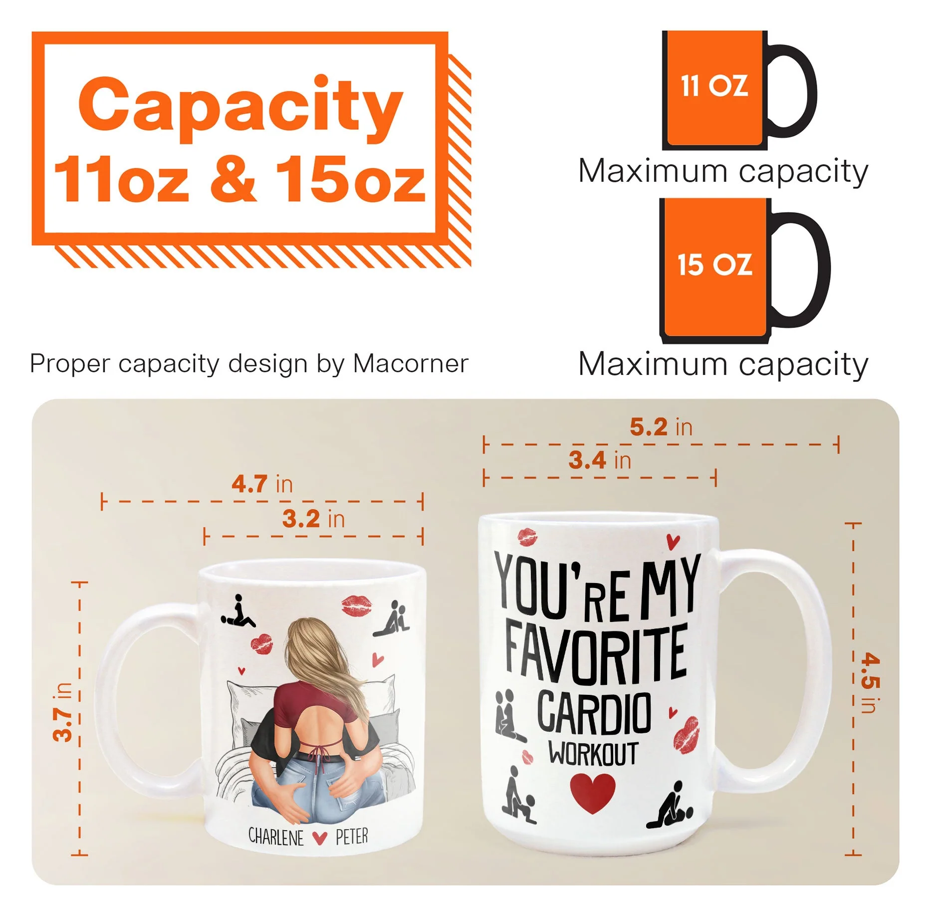 You Are My Favorite Cardio Workout - Personalized Mug - Image 7