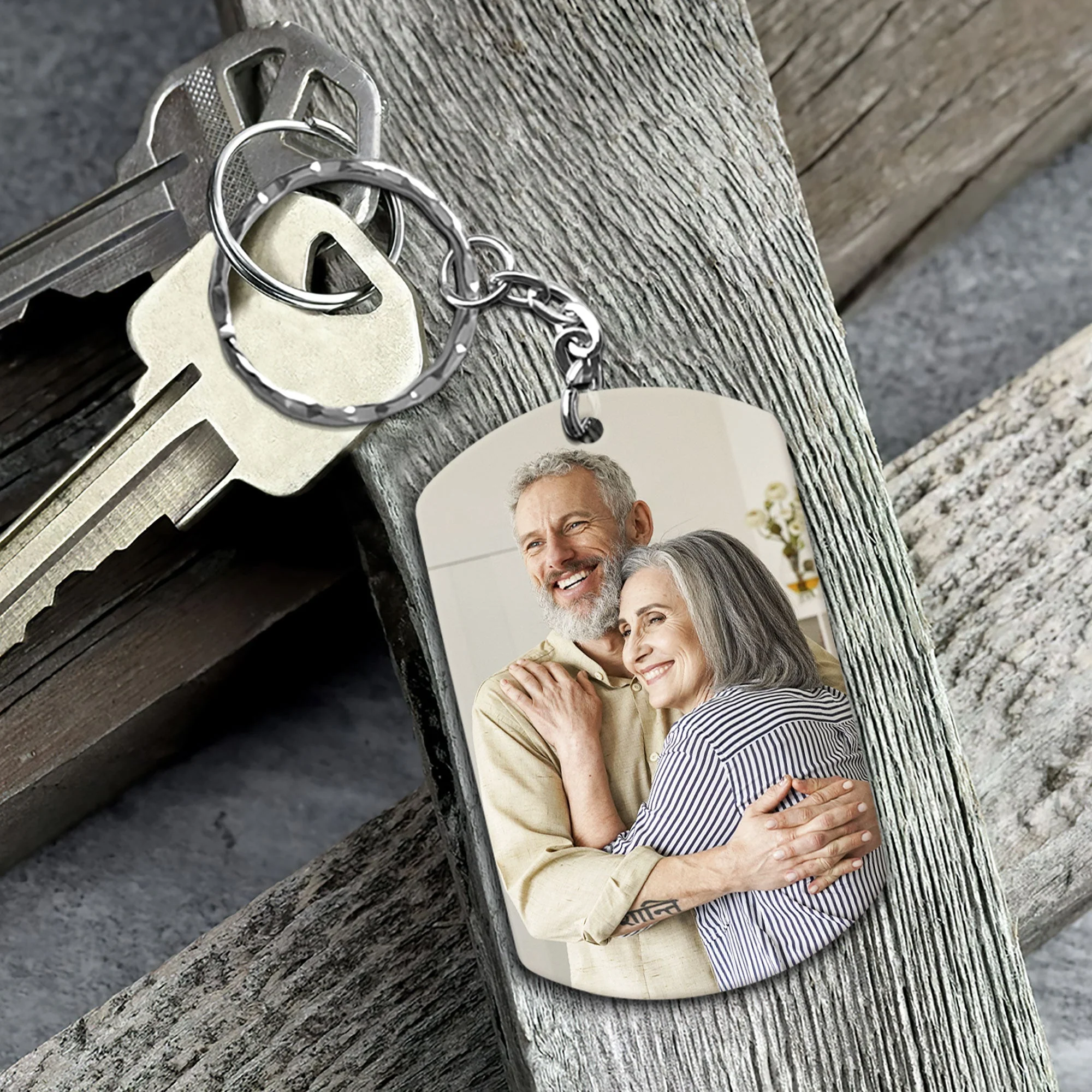 You Are My Happily Ever After - Personalized Keychain - Image 3