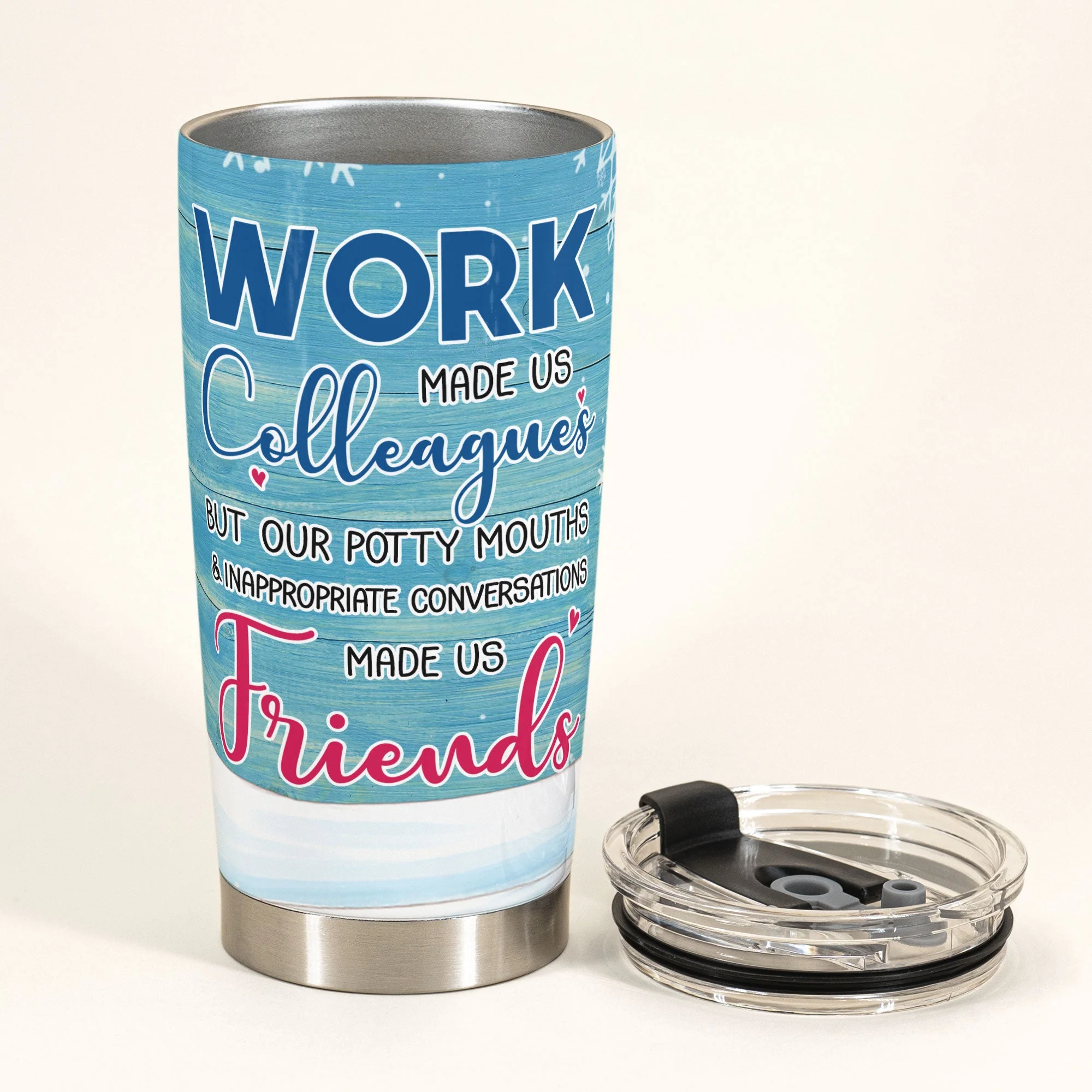 You Are My Person - Personalized Tumbler Cup - Birthday Gift For Nursing Colleagues Ver 2 - Cute Chibi Nurse - Image 3