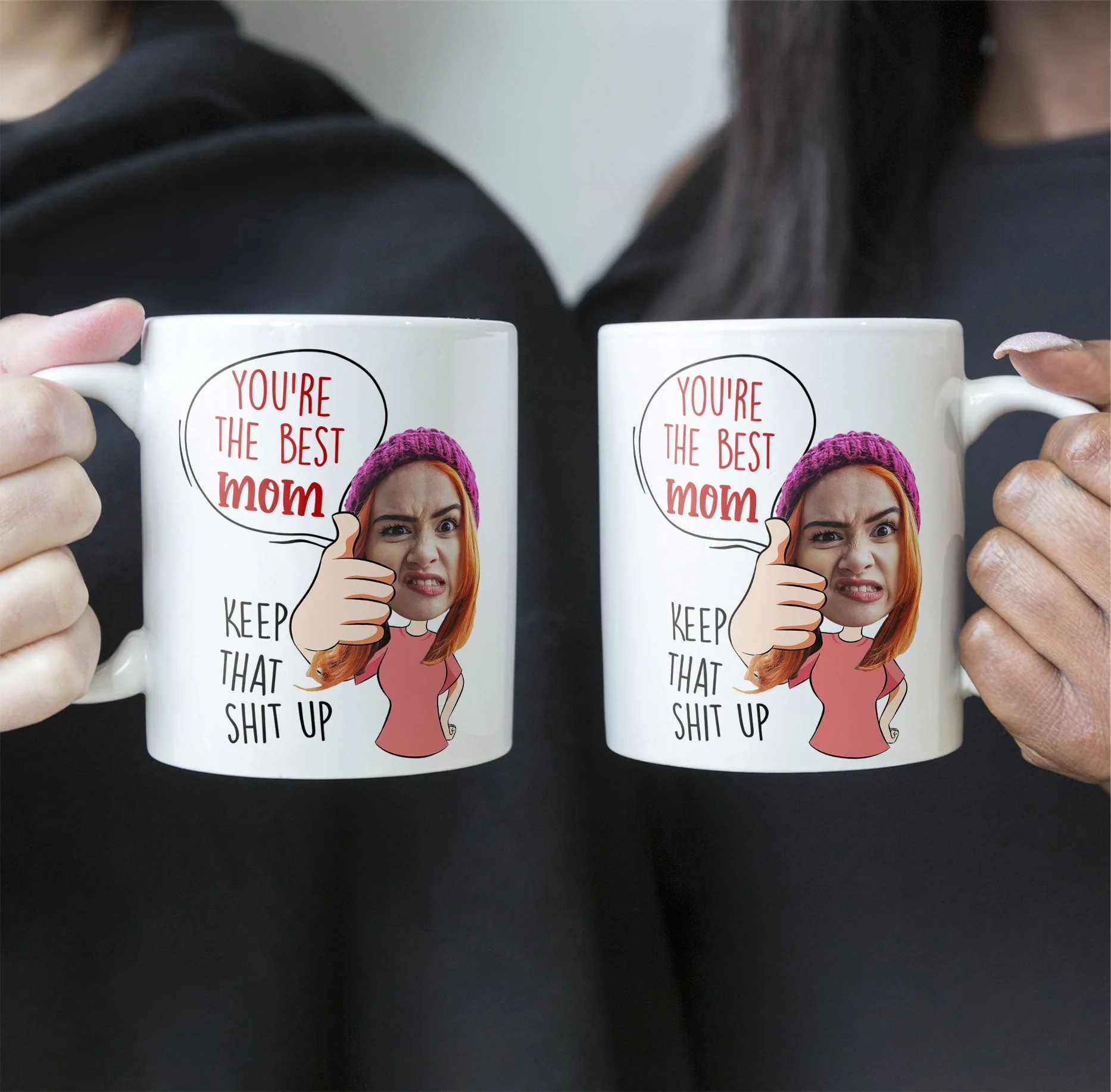 You Are The Best Mom - Personalized Photo Mug - Image 4