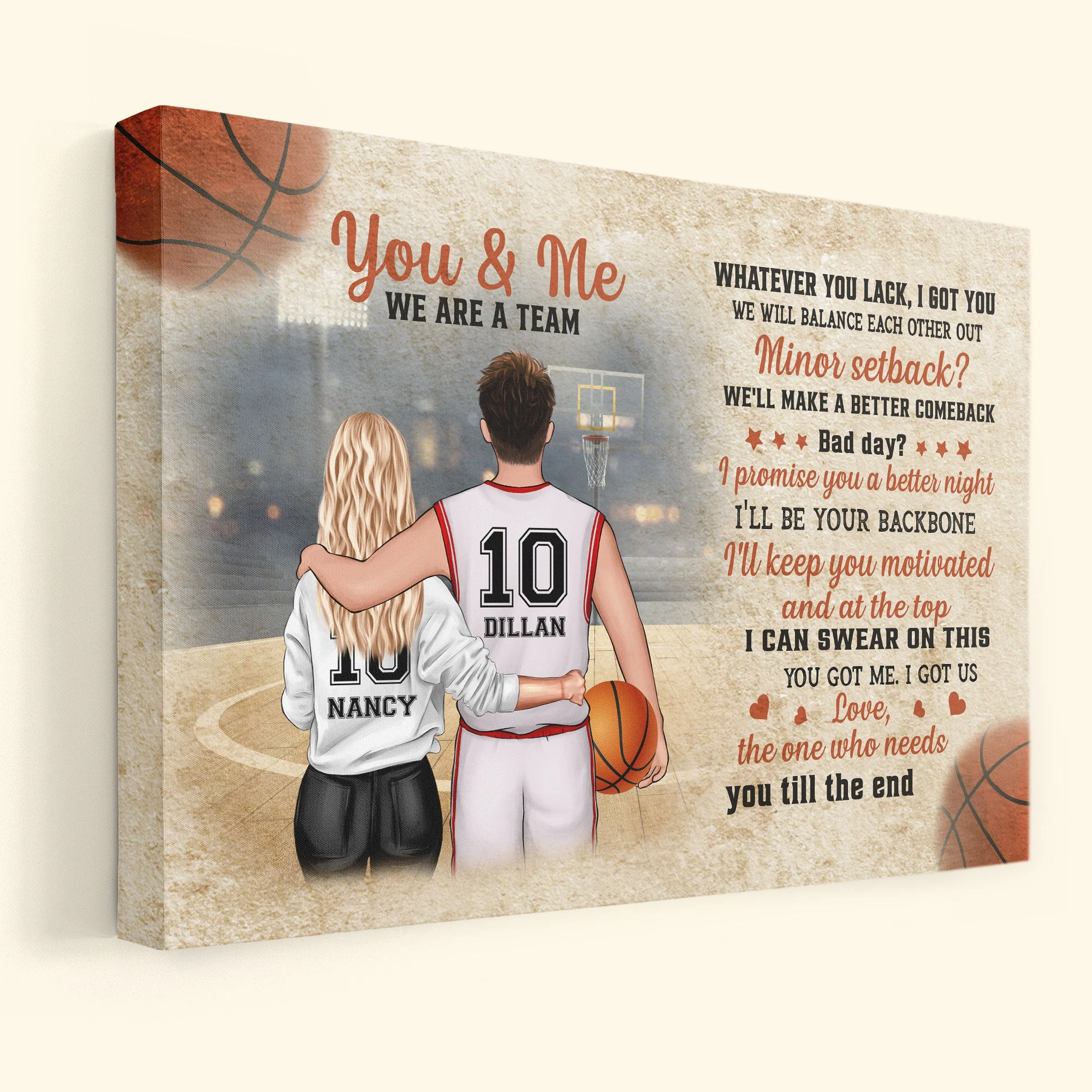 You Got Me I Got Us - Personalized Poster/Wrapped Canvas - Image 5