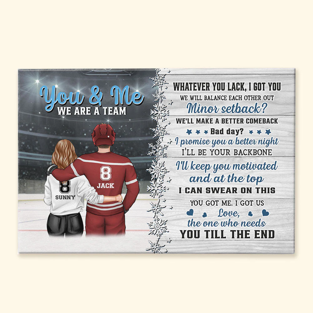You Got Me I Got Us - Personalized Poster/Wrapped Canvas - Image 4