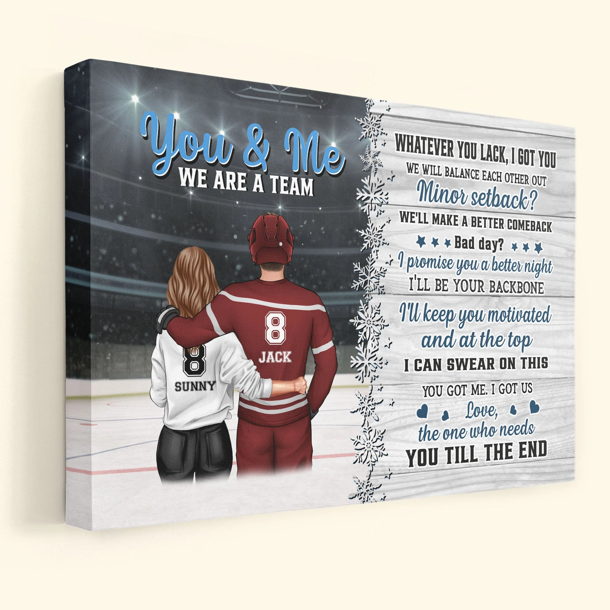 You Got Me I Got Us - Personalized Poster/Wrapped Canvas - Image 5