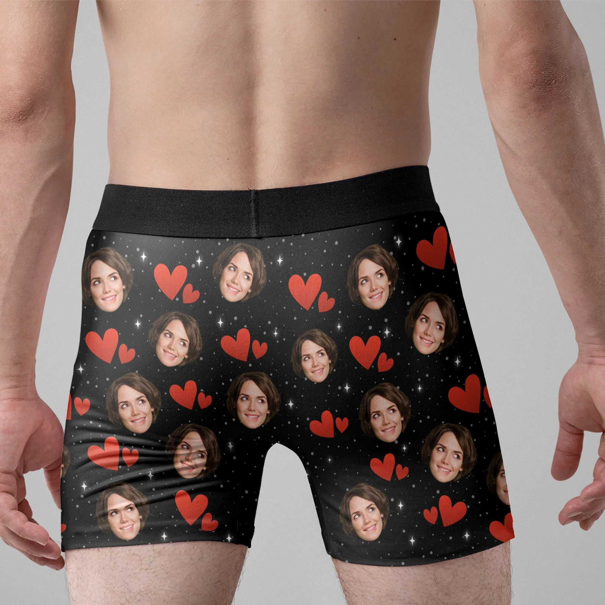 You Turn Me On - Personalized Photo Men's Boxer Briefs - Image 3