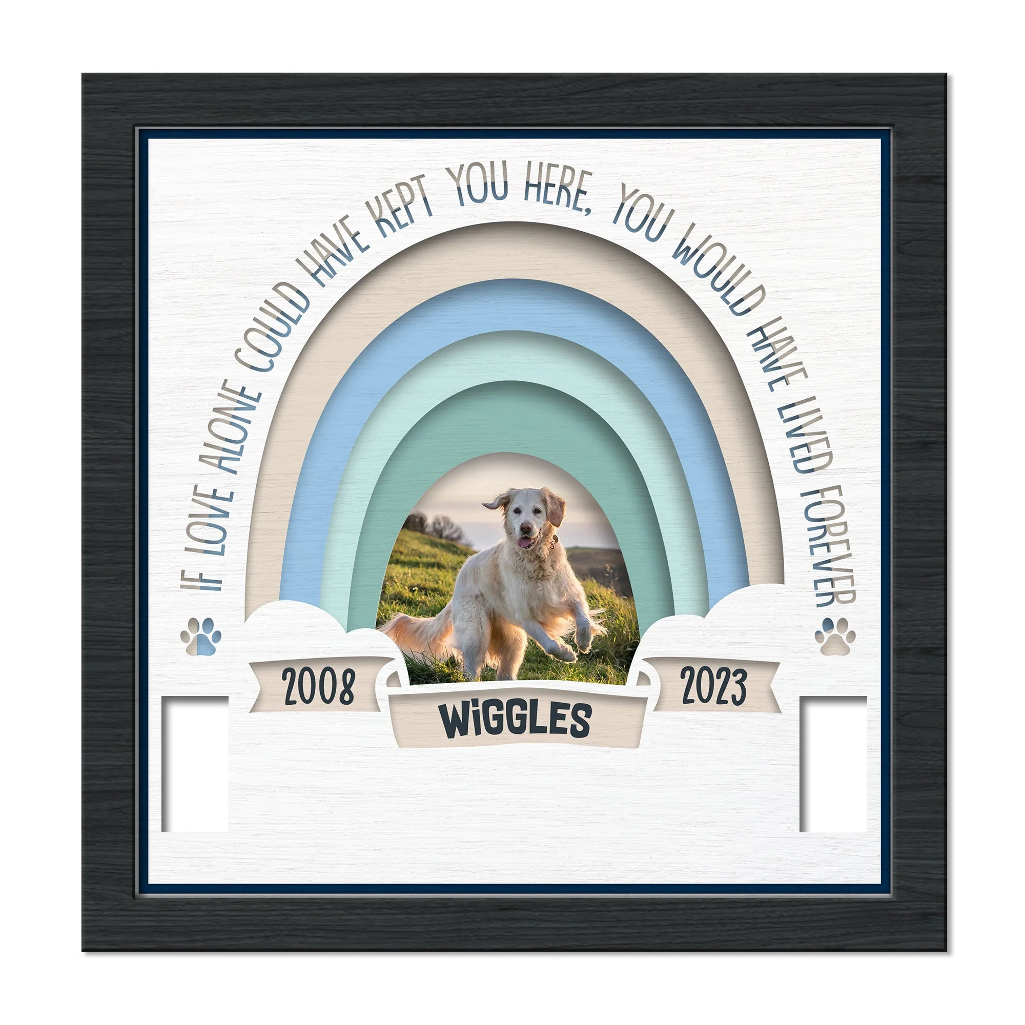 You Would Have Lived Forever - Personalized Photo Pet Loss Frame - Image 3