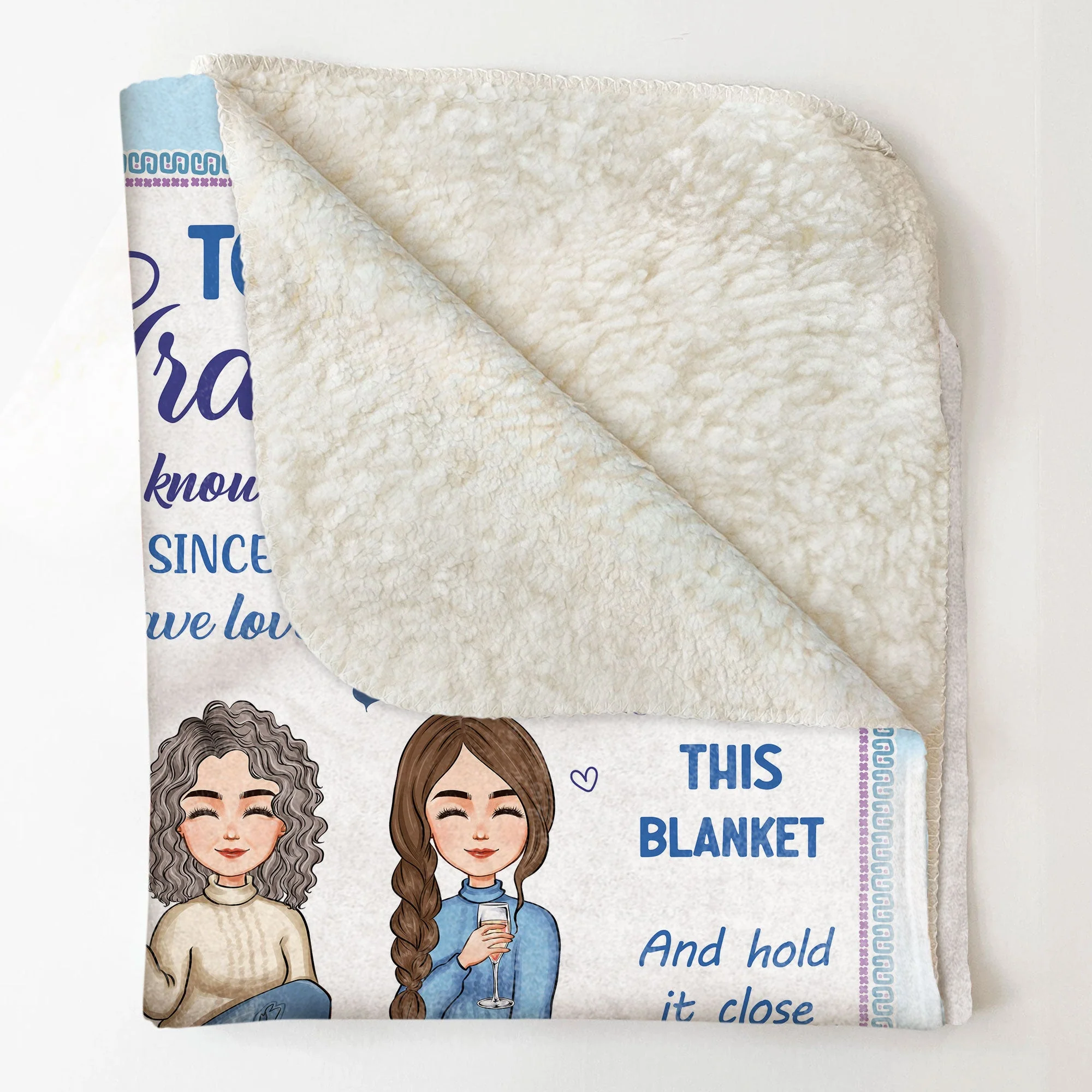 You'll Always Be My Favorite Grandma - Personalized Blanket - Image 4