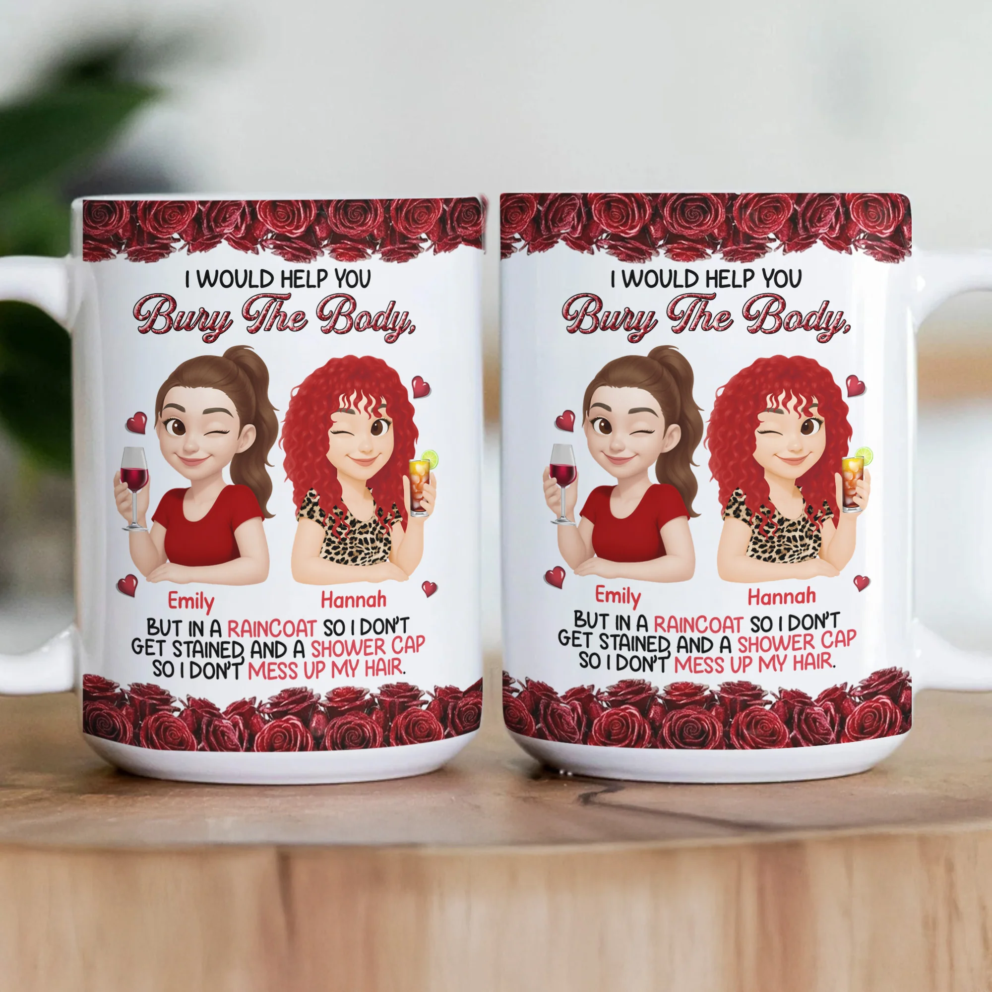 You’re My Favorite B*Tch To B*Tch About B*Tches With - Personalized Mug - Image 3