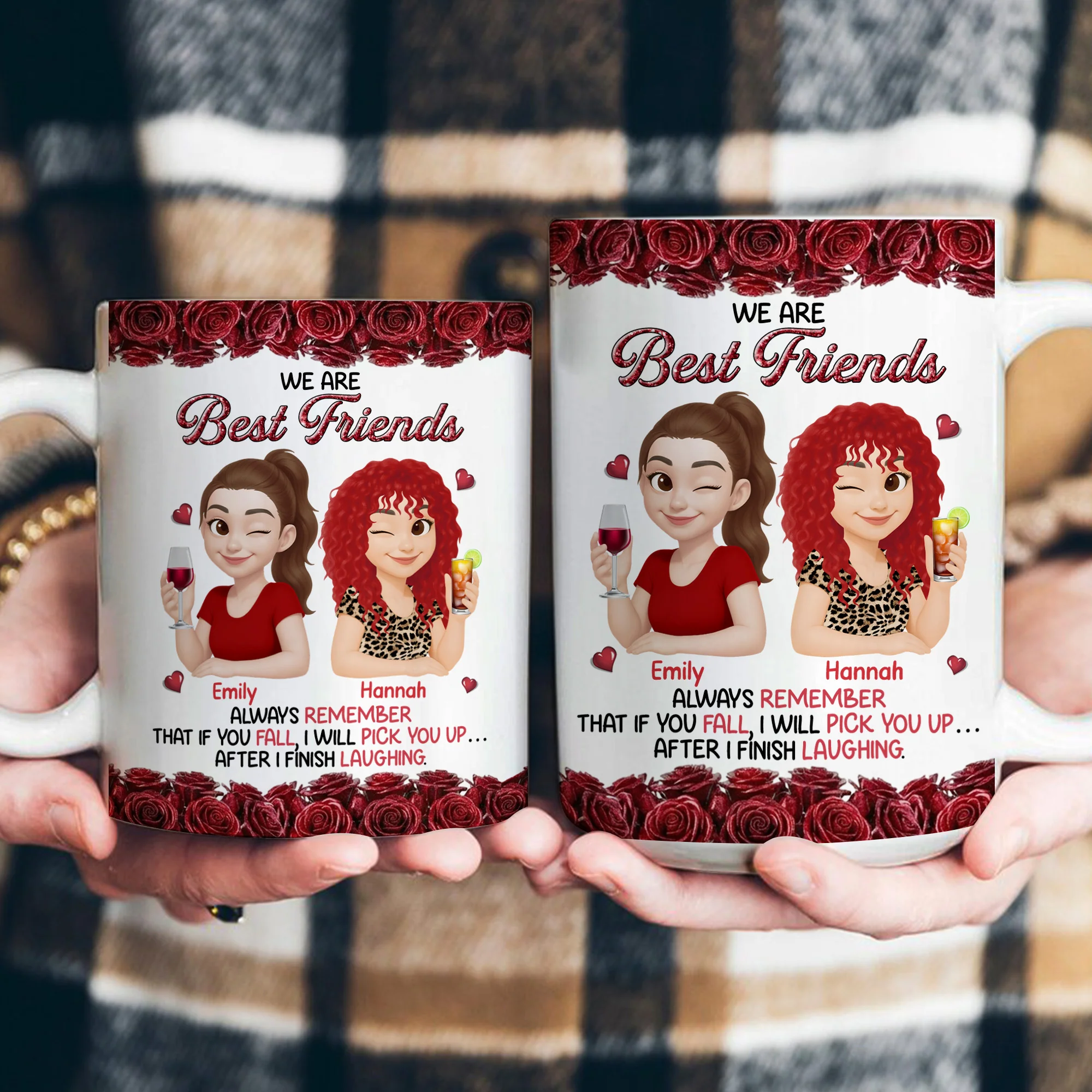 You’re My Favorite B*Tch To B*Tch About B*Tches With - Personalized Mug - Image 4