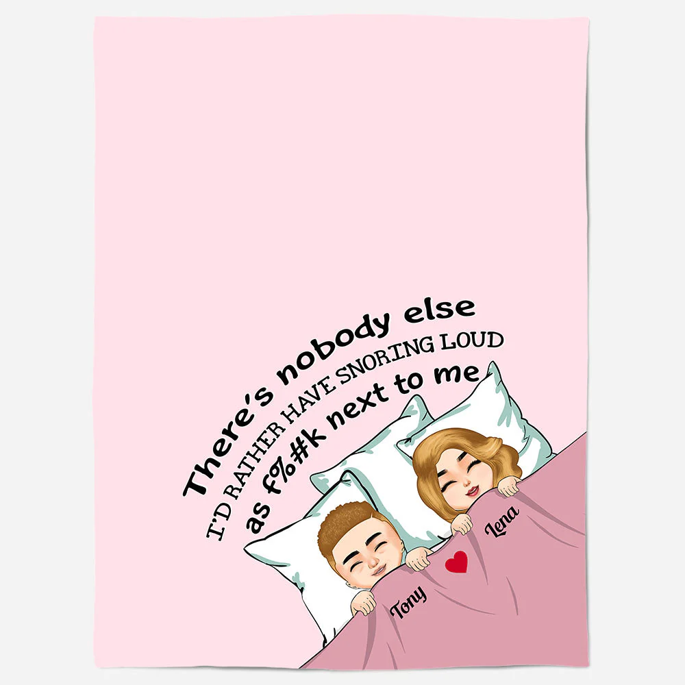 You're The Only One - Personalized Husband Blanket - Image 3