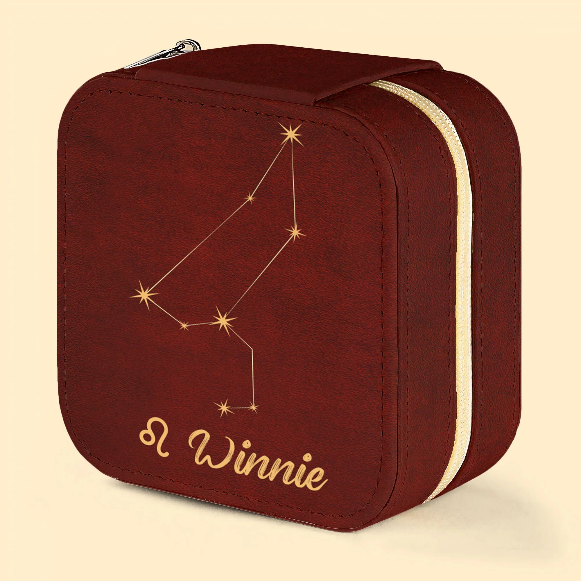 Zodiac Star - Personalized Jewelry Box - Image 2